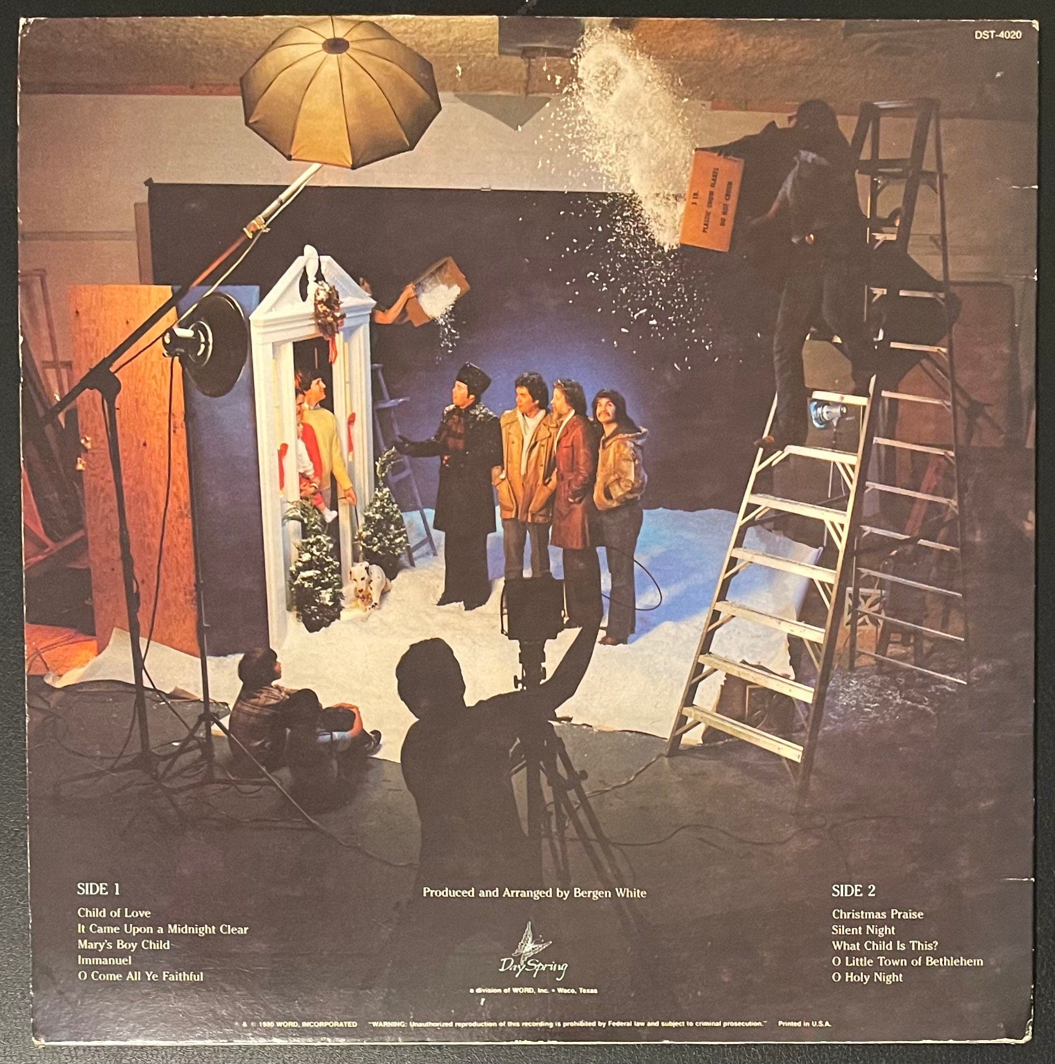 Vintage Vinyl - Imperials - Christmas with The Imperials - Pop/Holiday/Gospel - Day Spring Records - 1980 - VG+