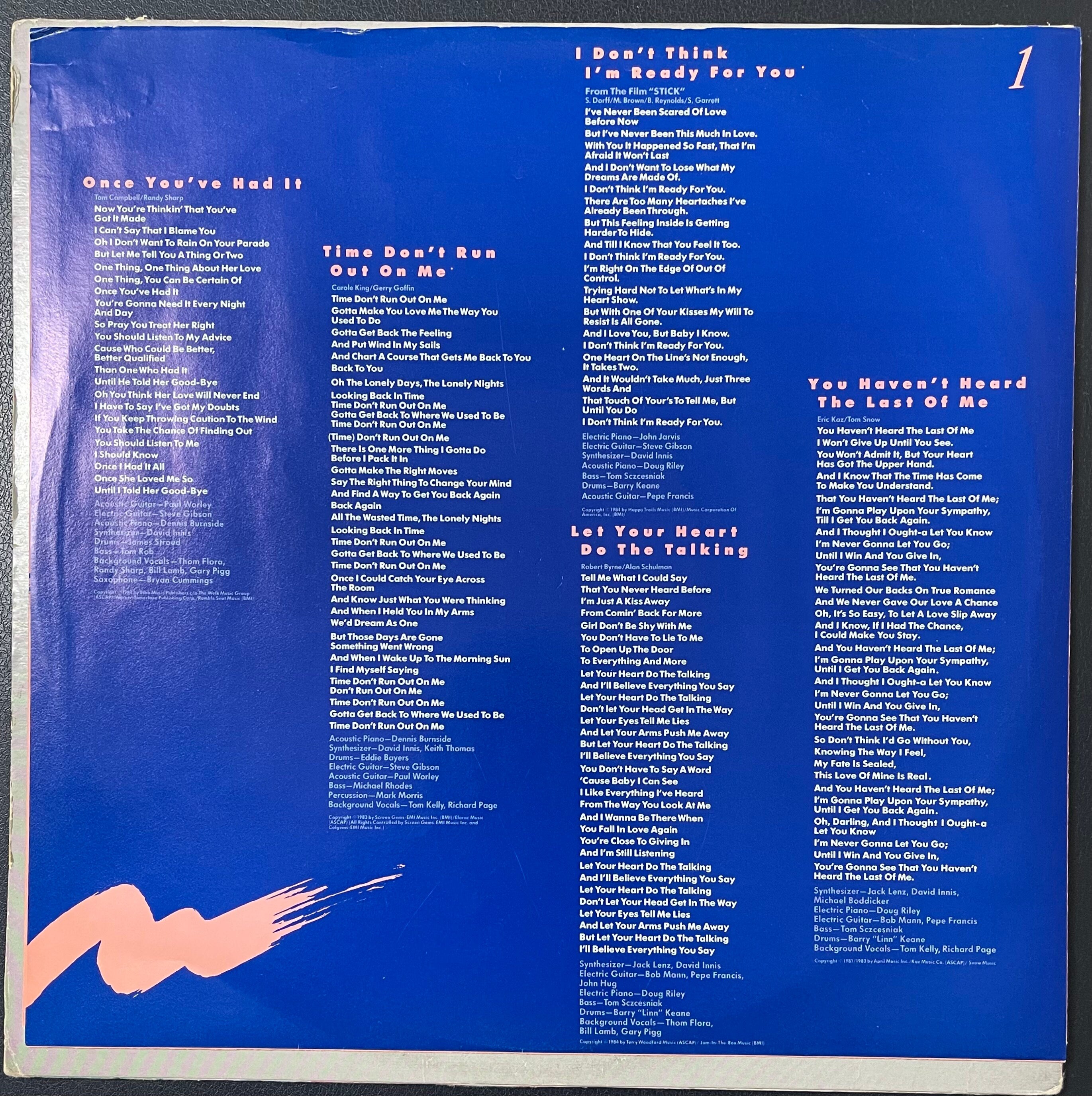 Vintage Vinyl - Anne Murray - Heart Over Mind – Pop/Rock/Folk - Capitol Records - 1979 - VG+