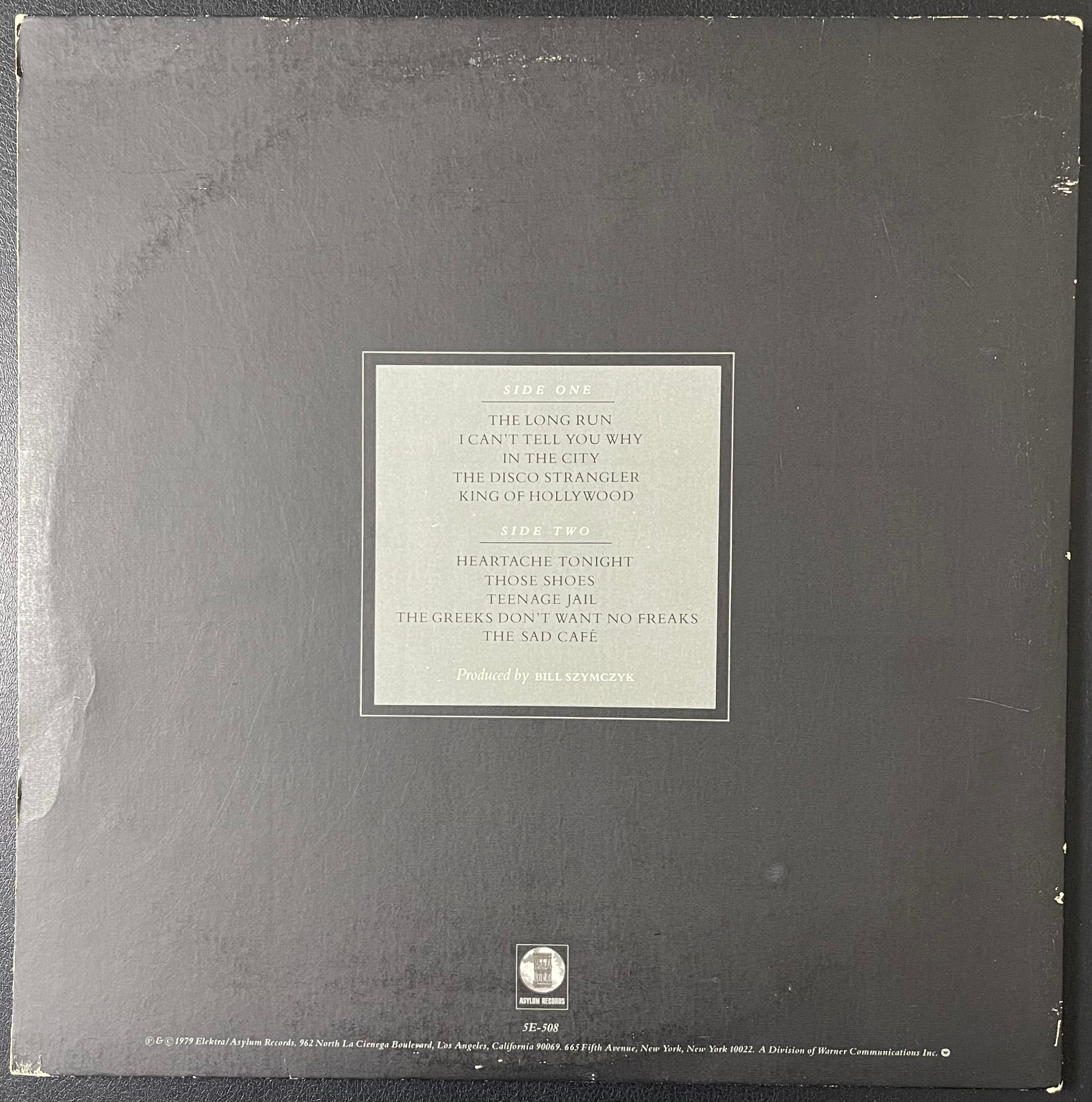 Vintage Vinyl - Eagles - The Long Run - Rock/Classic - Asylum Records - 1979 - VG+