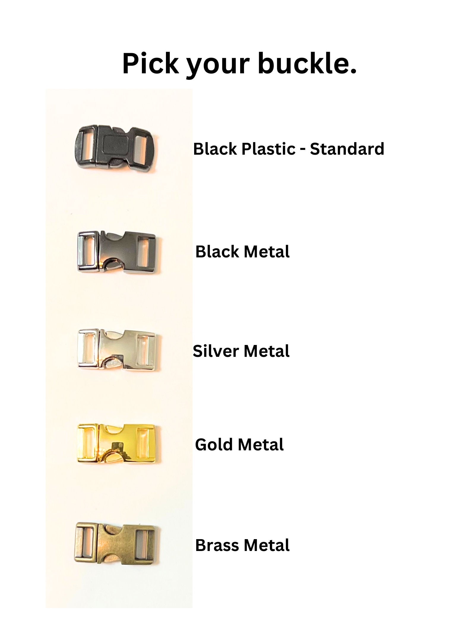 Cobra Style - Paracord Bracelet - Desert Camouflage Color - Made to Order – Plastic - Metal Buckle – Show Your Team Spirit