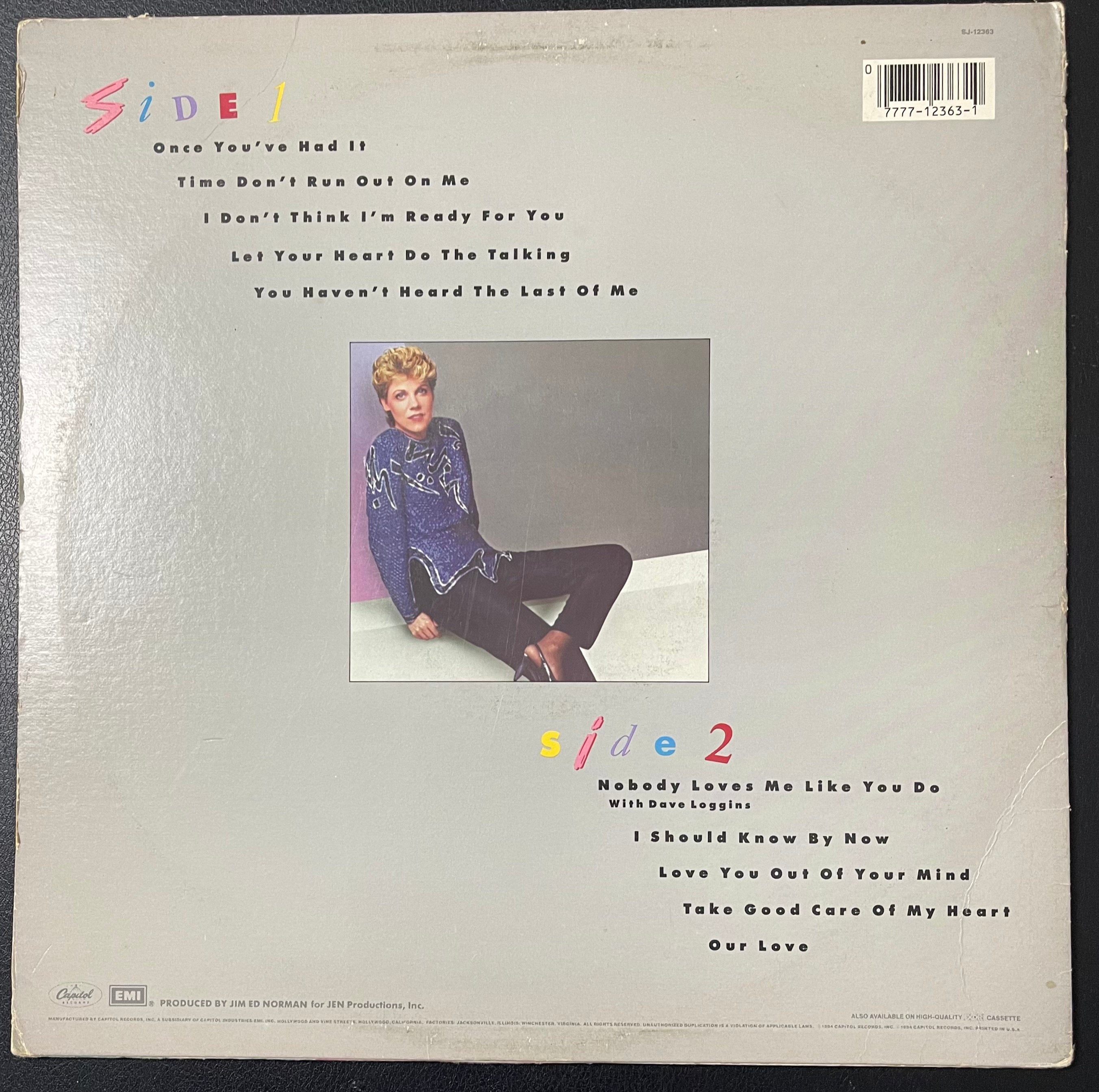 Vintage Vinyl - Anne Murray - Heart Over Mind – Pop/Rock/Folk - Capitol Records - 1979 - VG+