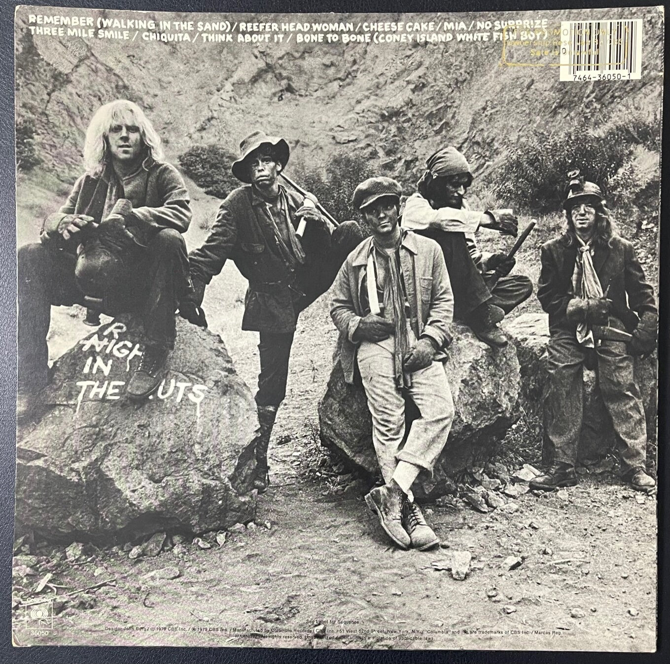 Vintage Vinyl - Aerosmith - Night In The Ruts - Rock/Classic - Columbia Records - 1979 - VG+