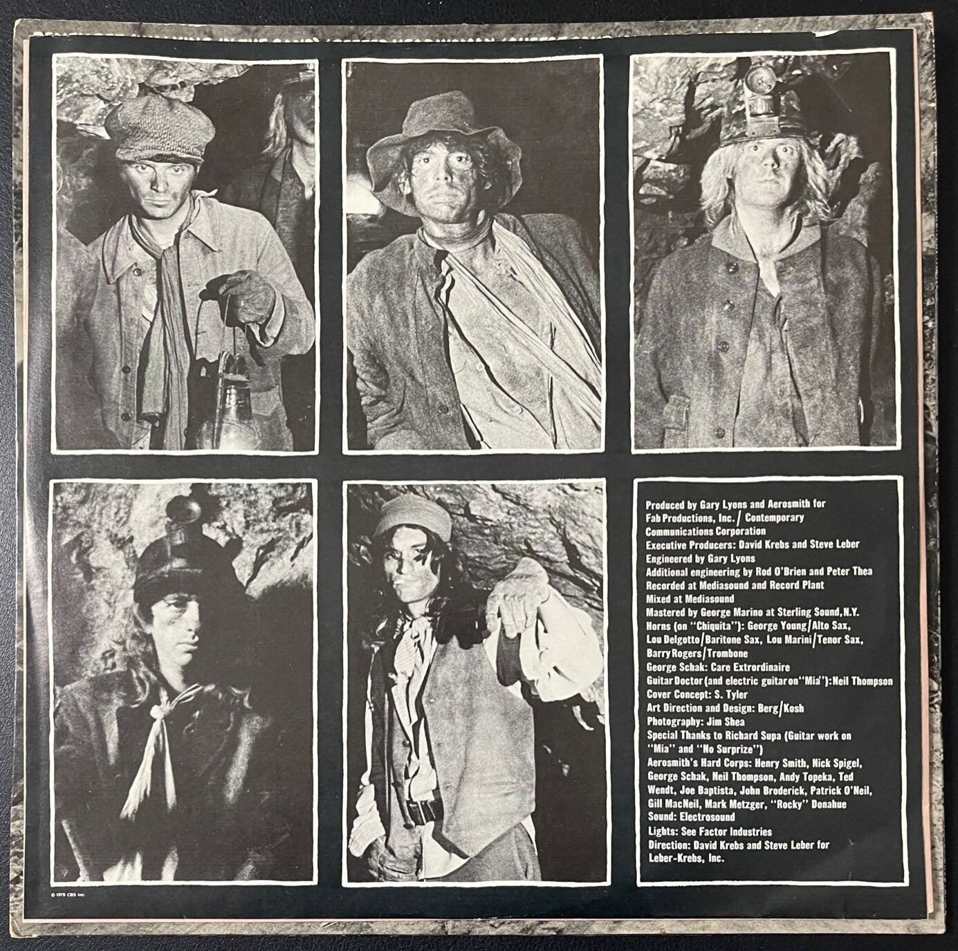 Vintage Vinyl - Aerosmith - Night In The Ruts - Rock/Classic - Columbia Records - 1979 - VG+