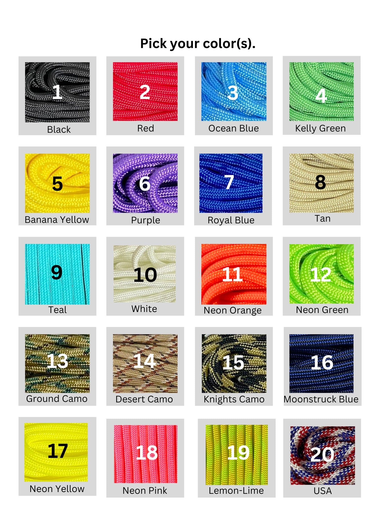 Paracord Keychain - 7" Paracord Key Fob - Lanyard w/Carabiner - One/Two Colors - Made to Order – Customized Gift - Gift for Him/Gift for Her