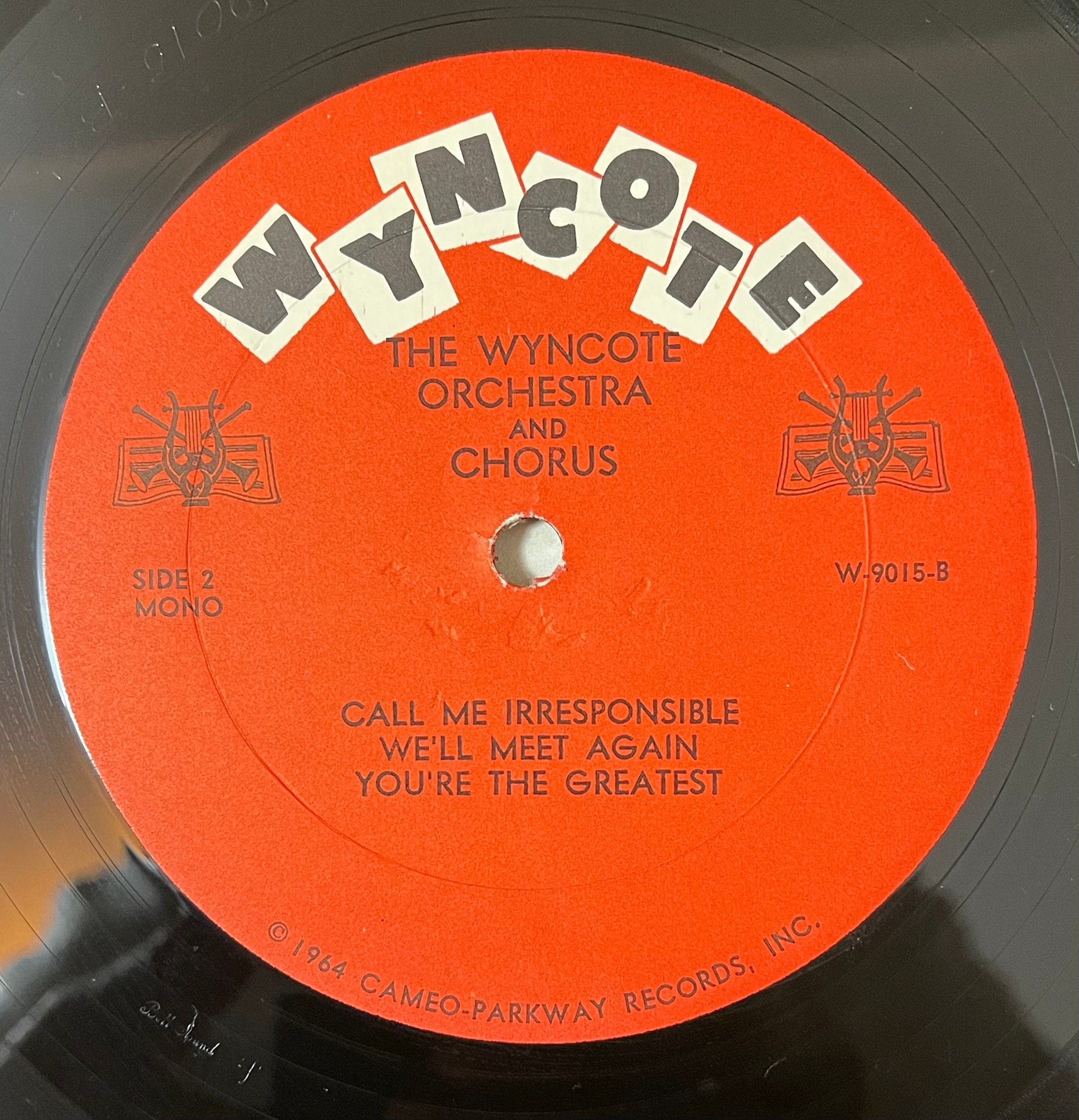 Vintage Vinyl - Theme Music from The Carpetbaggers – Wyncote - W 9015 - Stage and Screen - Musical – 1964 - VG+ / Vinyl Album