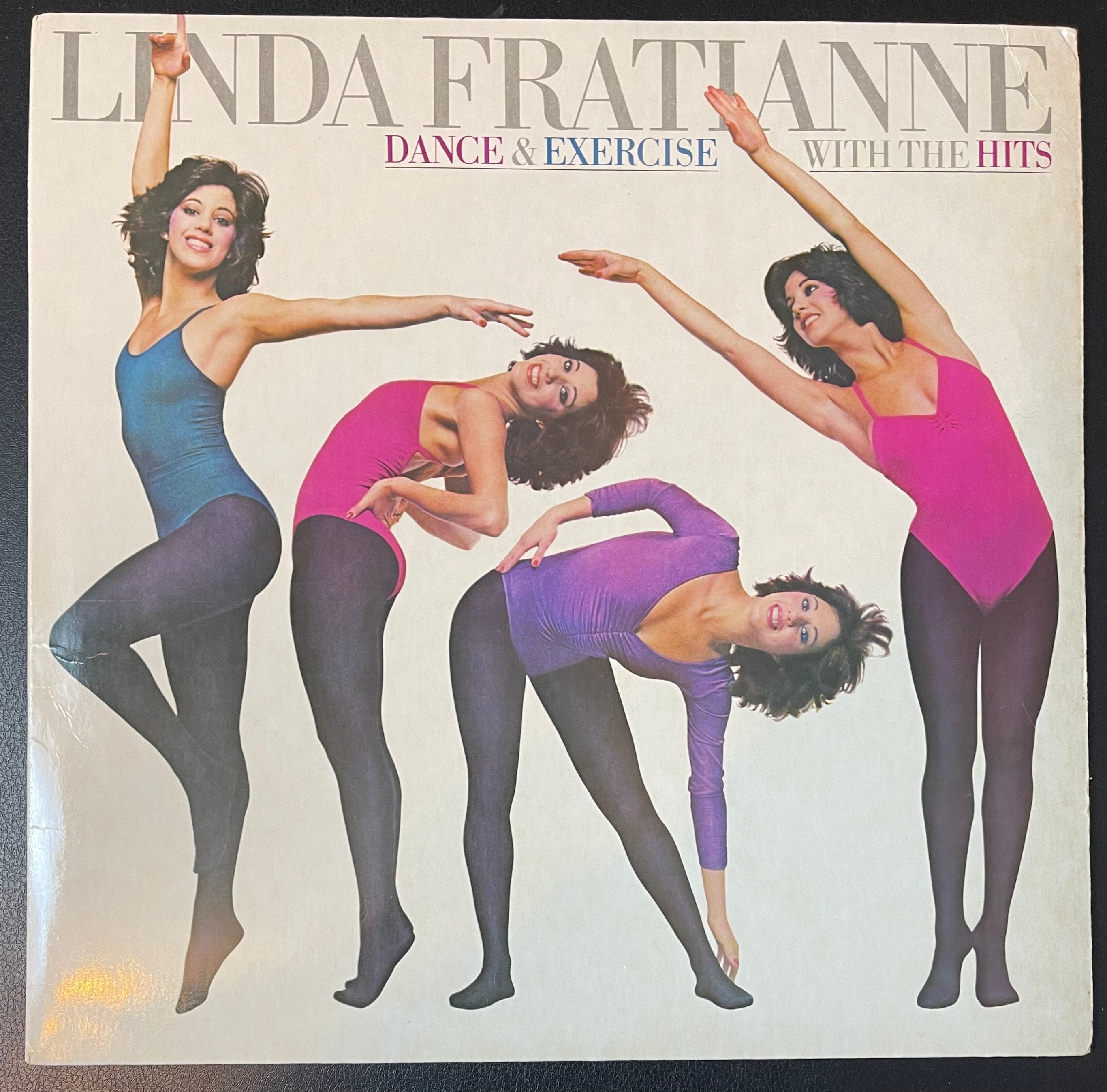 Vintage Vinyl - Linda Fratianne - Dance and Exercise With The Hits with Booklet RARE - Pop/Rock - Columbia Records - BFC 37653 - 1981 - VG+