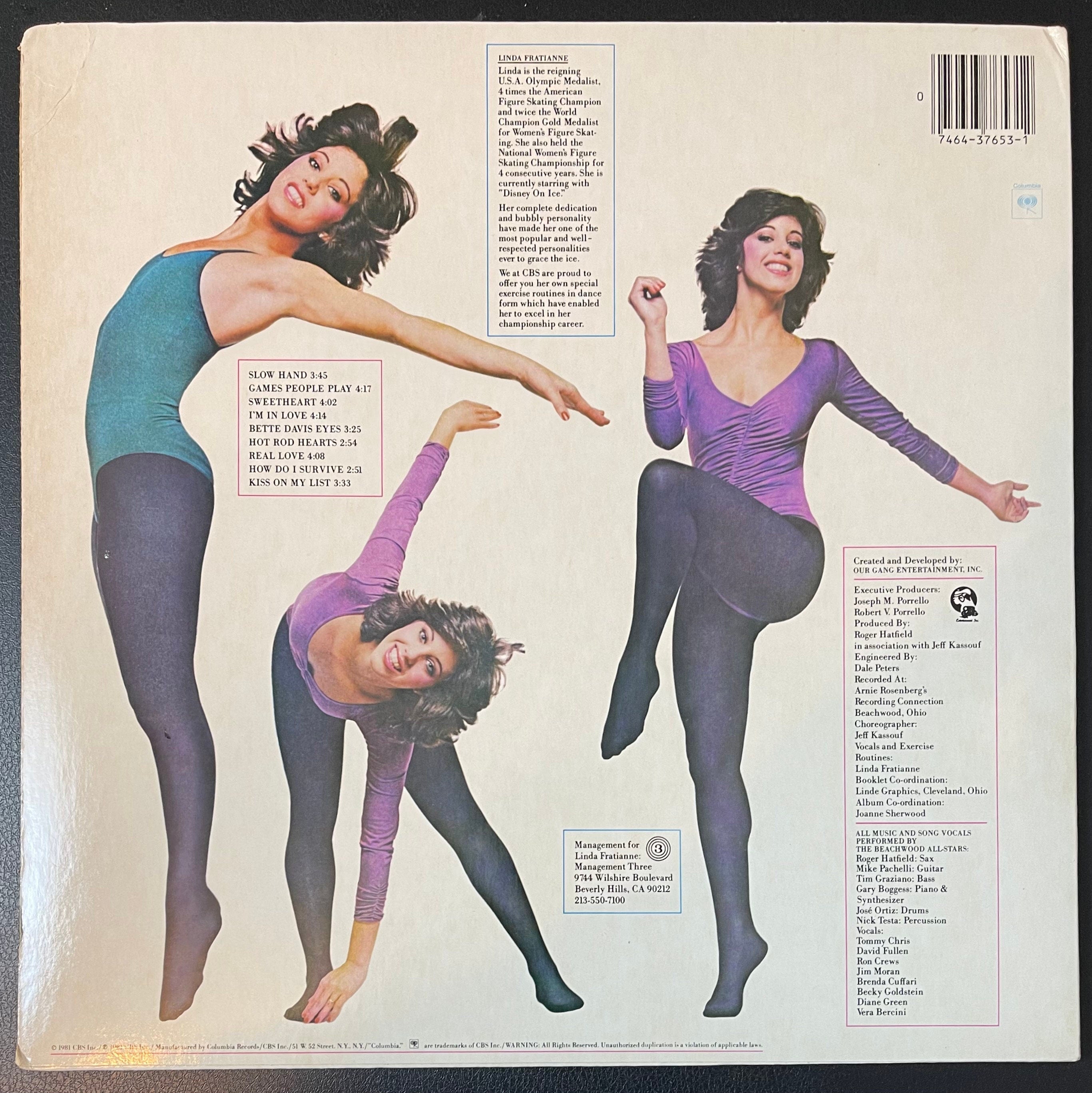 Vintage Vinyl - Linda Fratianne - Dance and Exercise With The Hits with Booklet RARE - Pop/Rock - Columbia Records - BFC 37653 - 1981 - VG+