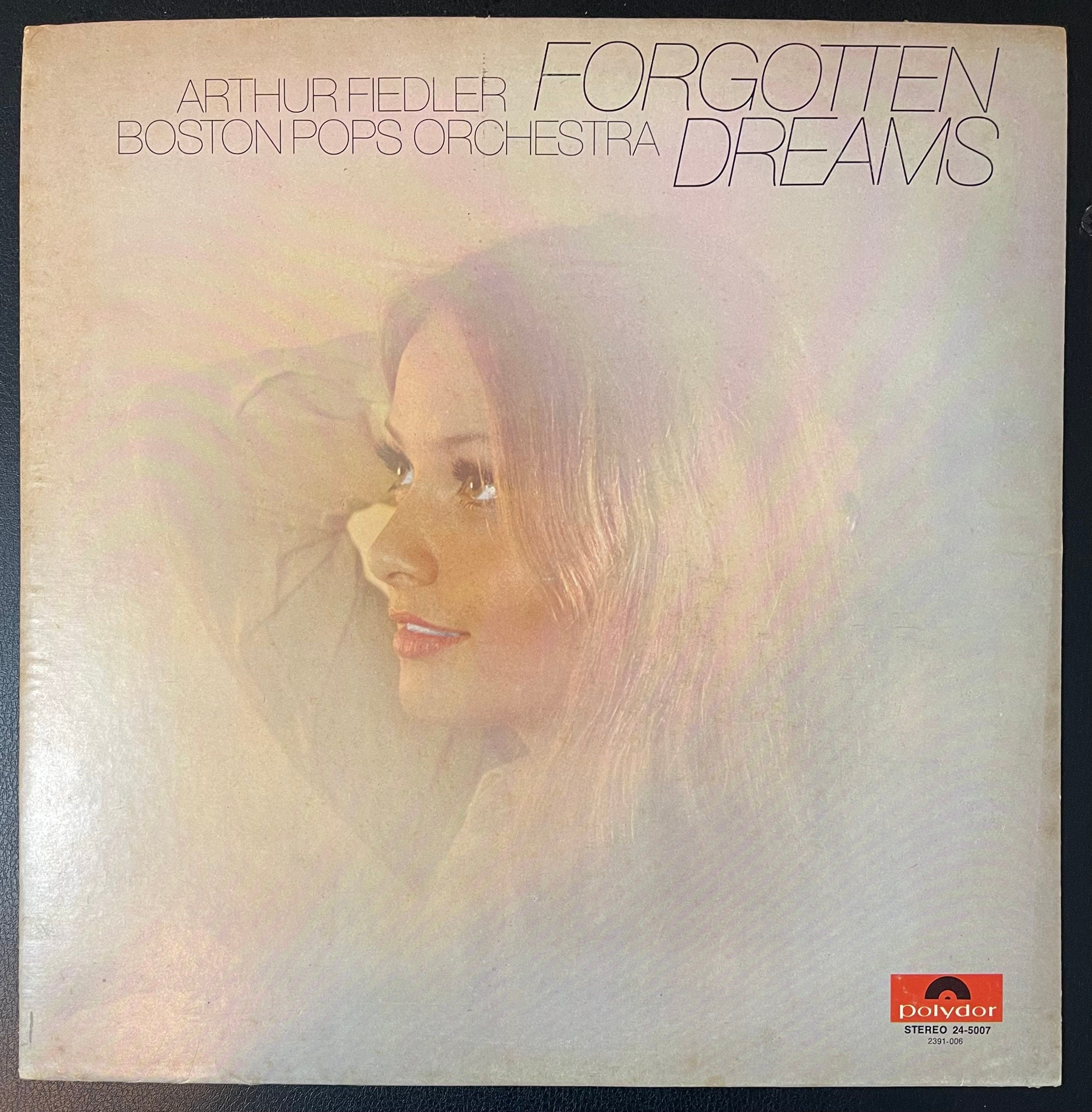 Vintage Vinyl - Arthur Fiedler Boston Pops Orchestra - Forgotten Dreams - Jazz/Easy Listening - Polydor Records - 1960s - VG+/ Vinyl Album