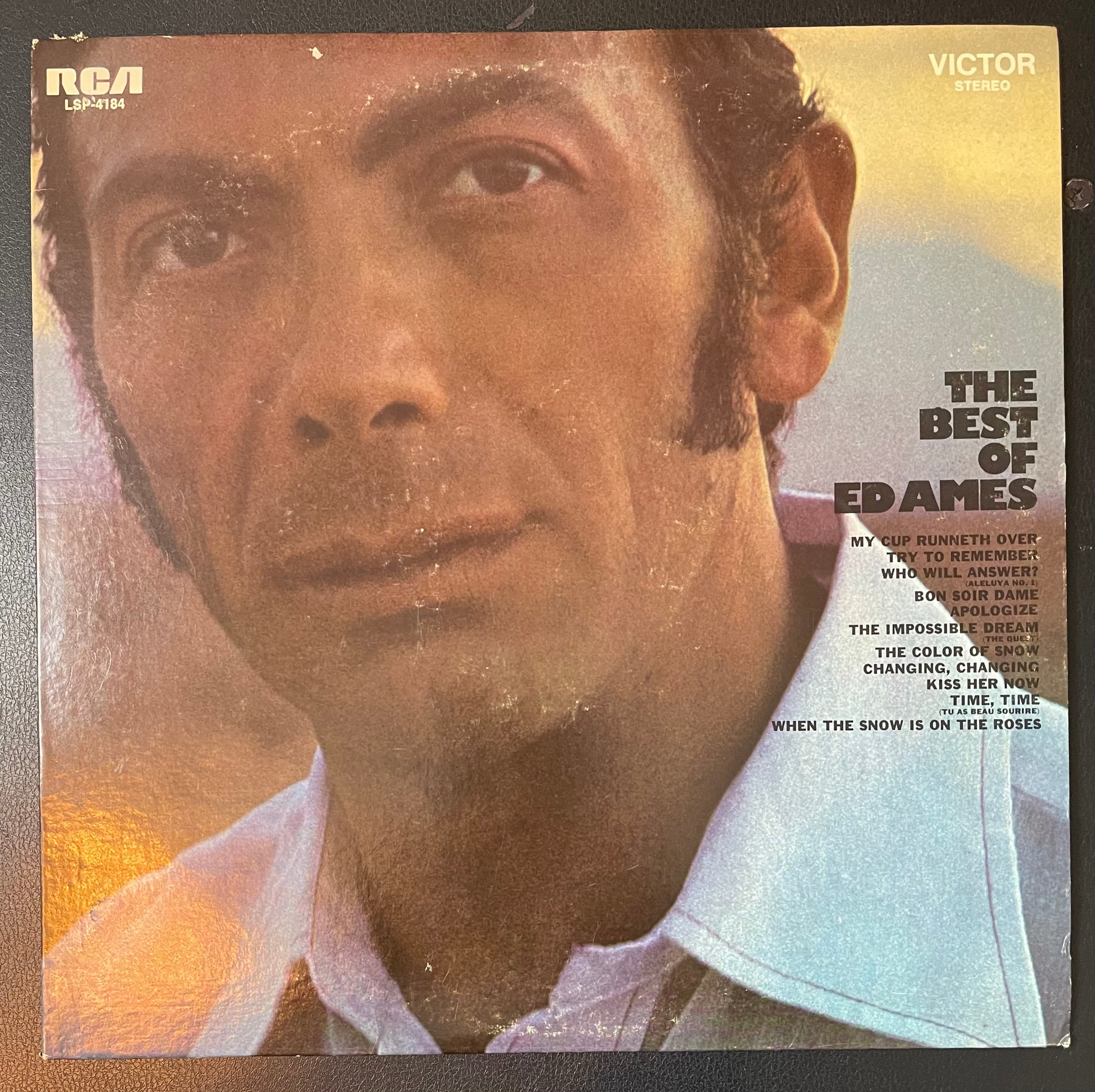 Vintage Vinyl - Ed Ames - The Best of Ed Ames - Greatest Hits - Jazz/Pop/Easy Listening - LSP 4184 - RCA Victor Records - 1969 - VG+