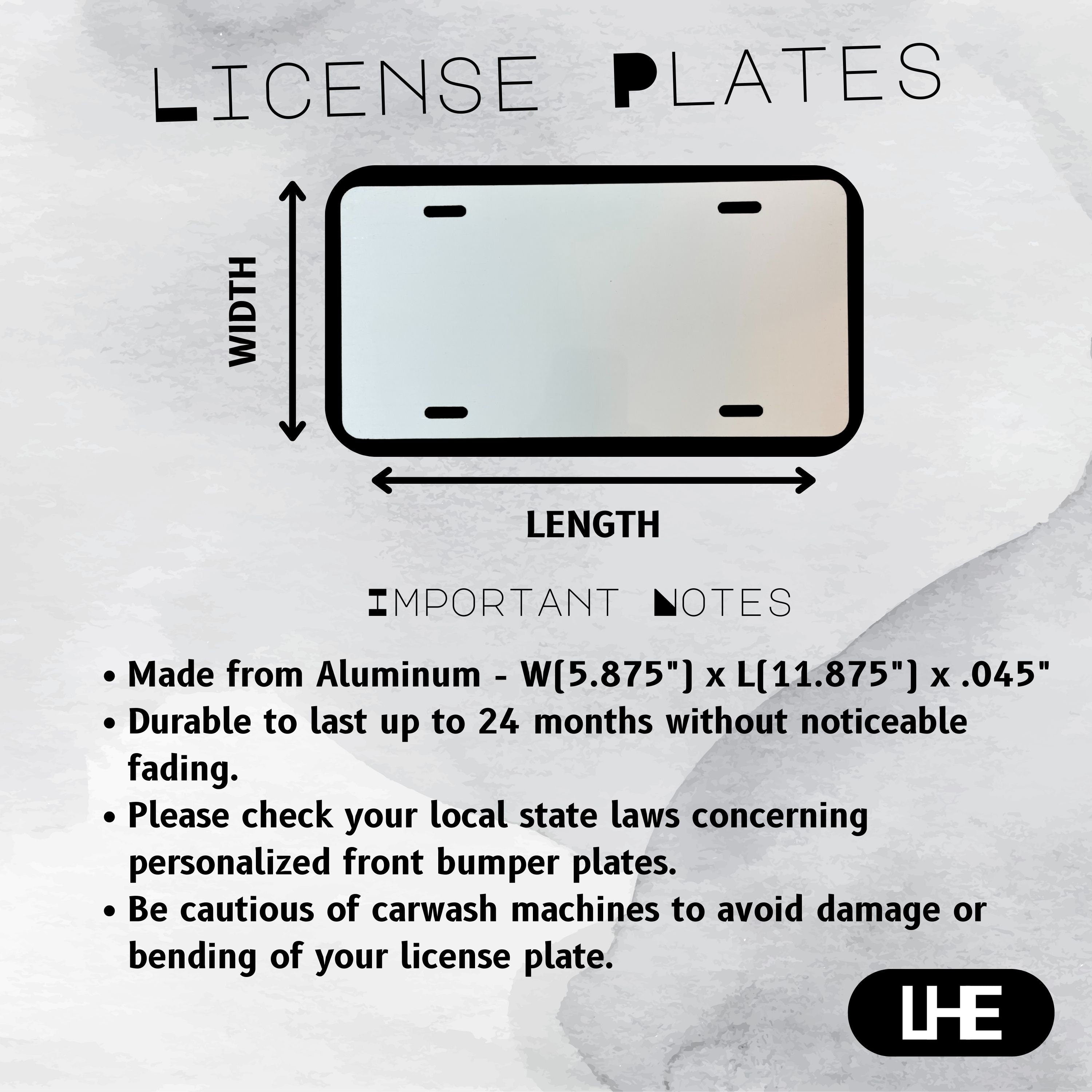 Rasta Car Tag – Juneteenth Car Tag - License Plate - Personalized Car Tag - Monogram Front Plate - Personalized License -Aluminum Tag–PS