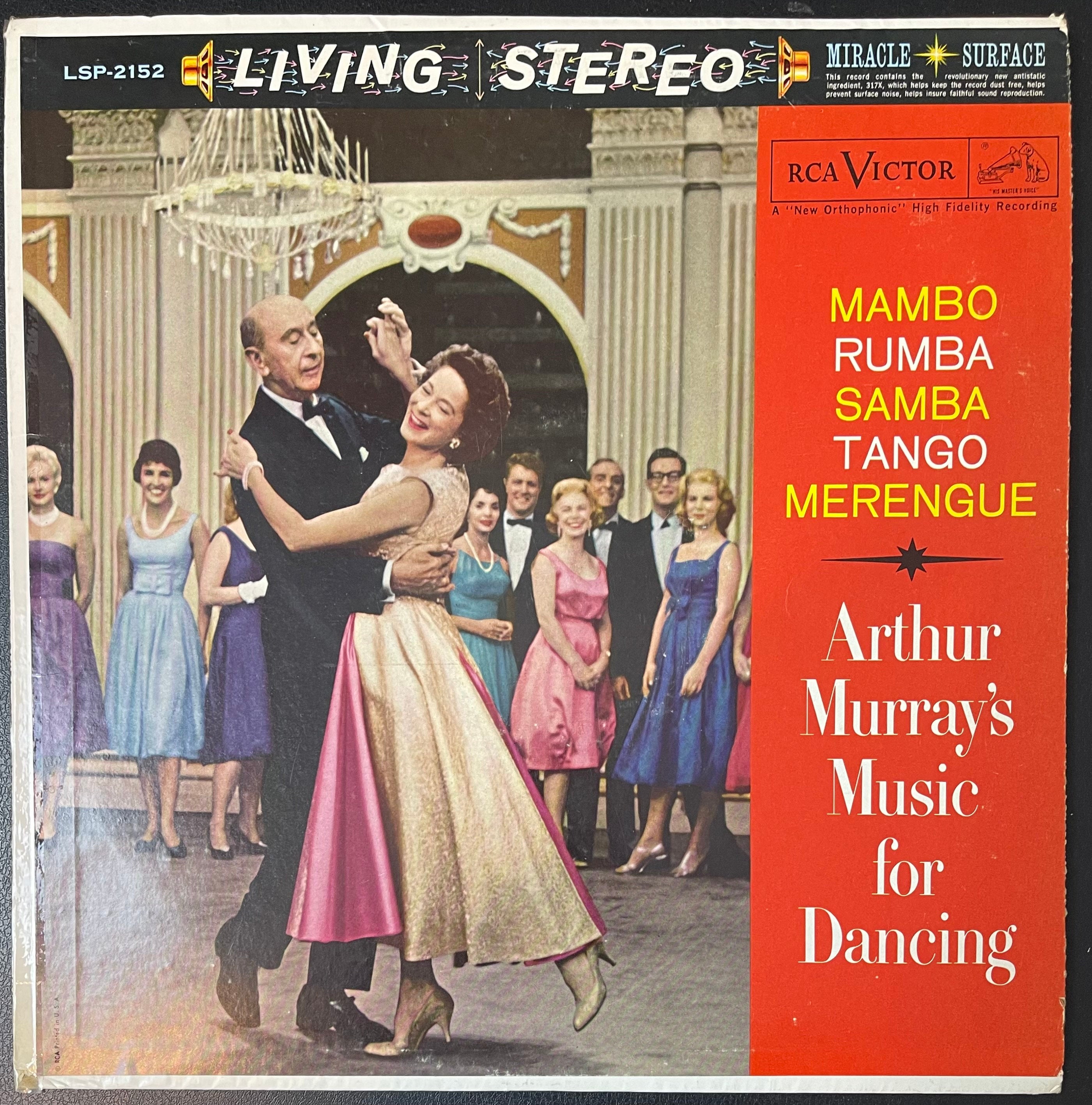 Vintage Vinyl - The Arthur Murray Orchestra - Arthur Murray's Music For Dancing/Mambo/ Rumba/Samba/Tango -Jazz/ Pop - RCA Records-1959 - VG+