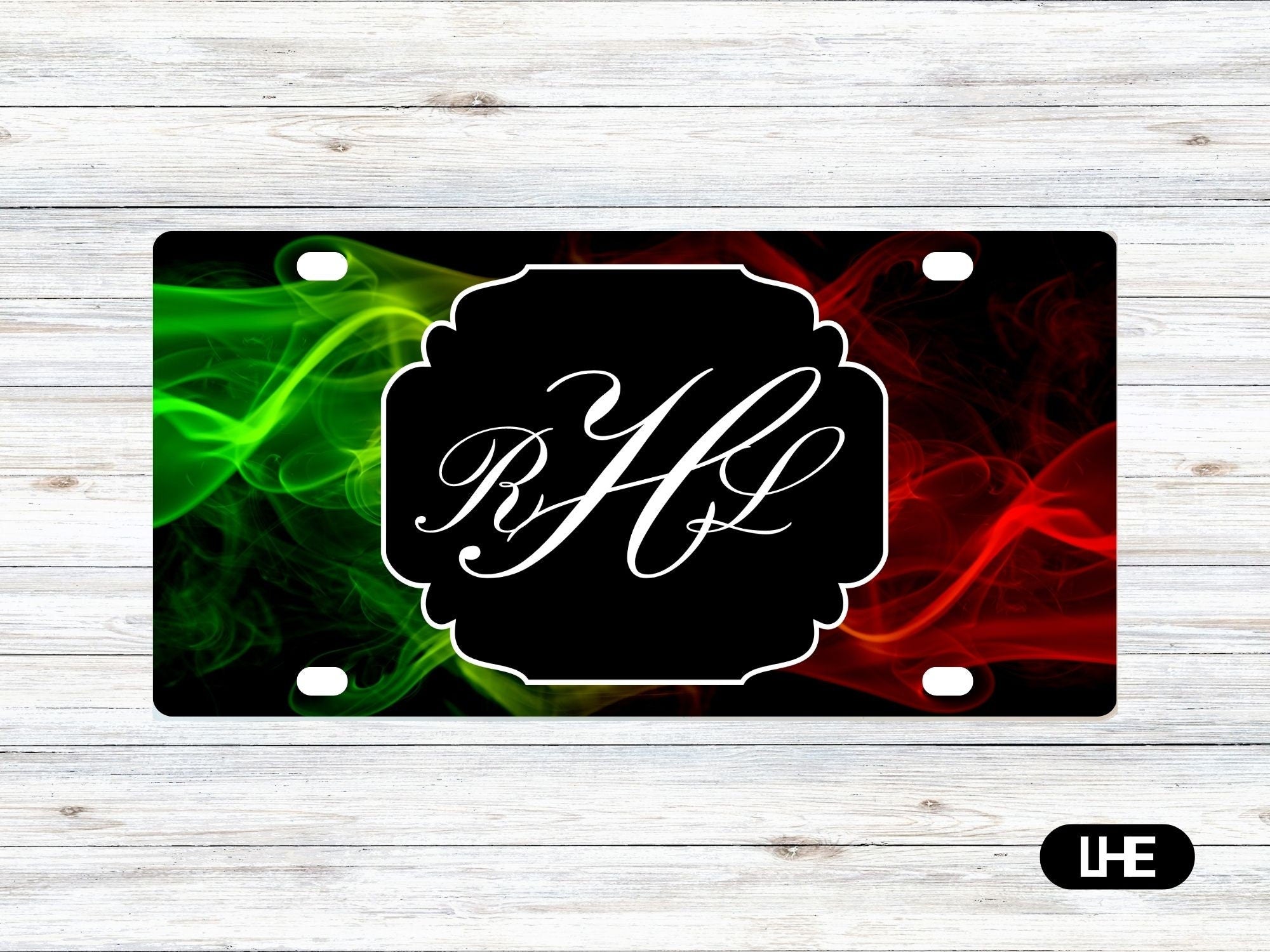 Juneteenth – Red/Black/Green Car Tag - License Plate - Personalized Car Tag - Monogram Front Plate - Personalized License-Aluminum Tag–PS