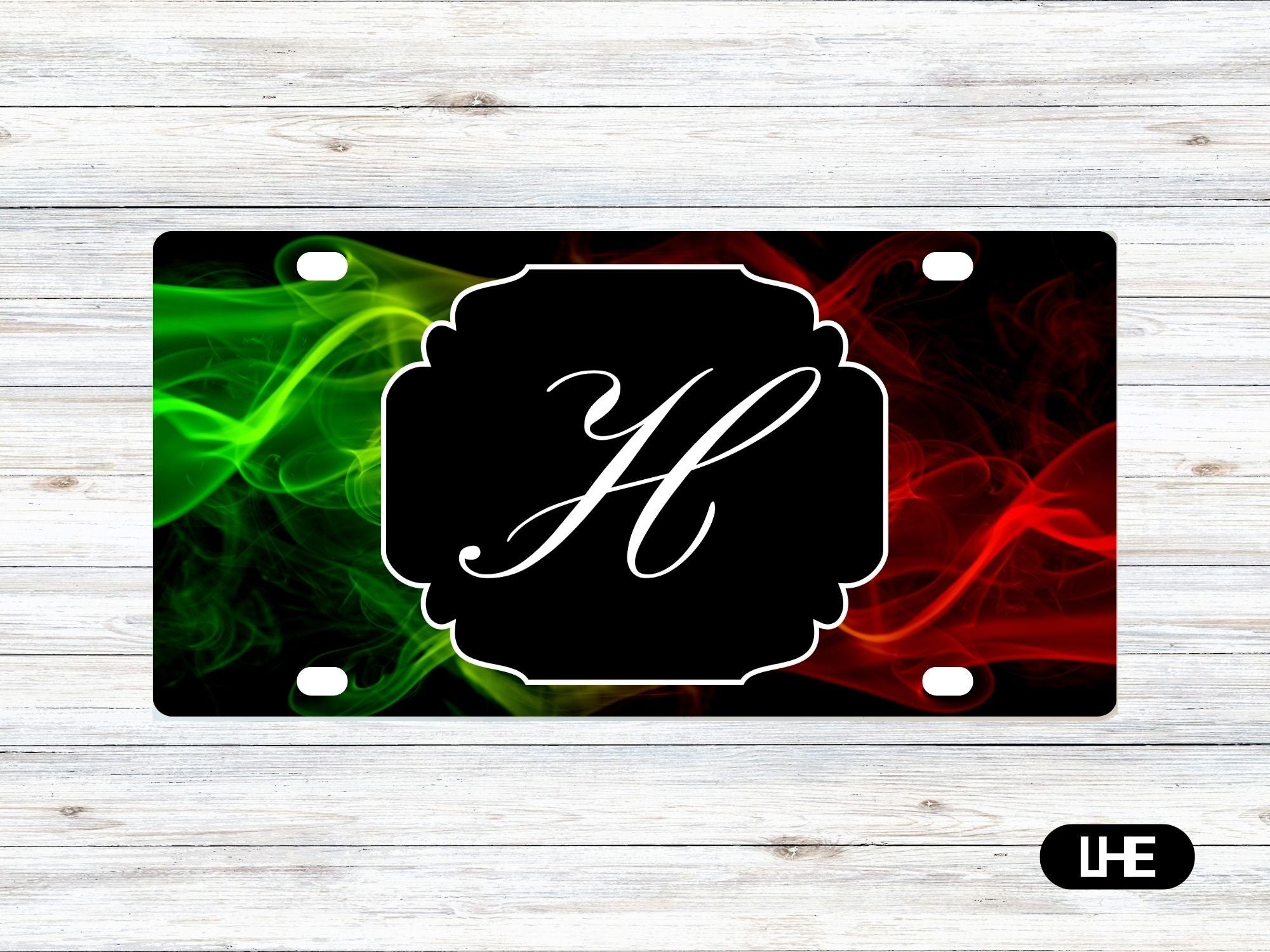 Juneteenth – Red/Black/Green Car Tag - License Plate - Personalized Car Tag - Monogram Front Plate - Personalized License-Aluminum Tag–PS