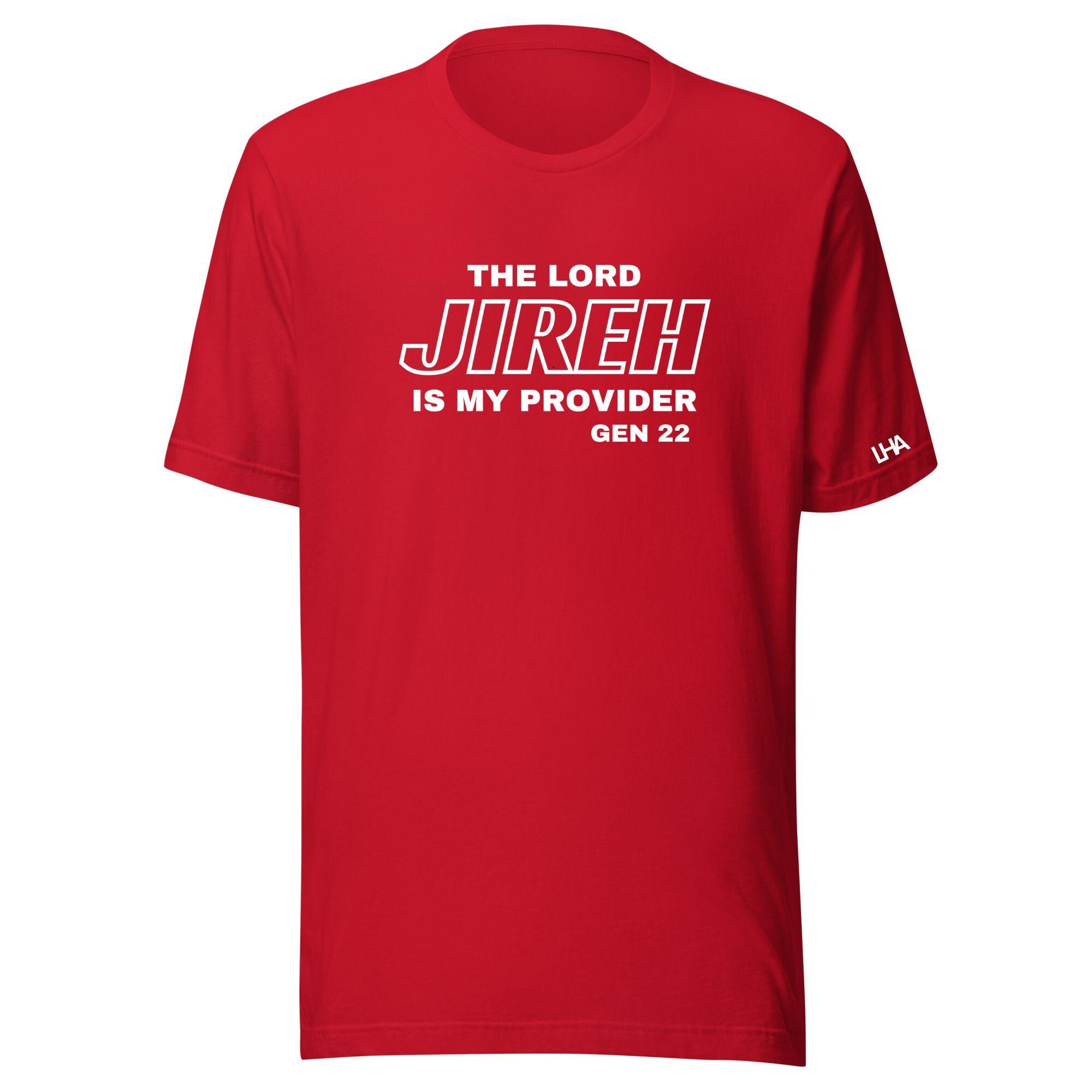 Jireh - T-Shirt - Solid Color - Christian Shirt - Bible Verse T-Shirt Gift - Unisex Gift- Gift for Him - Gift for Her