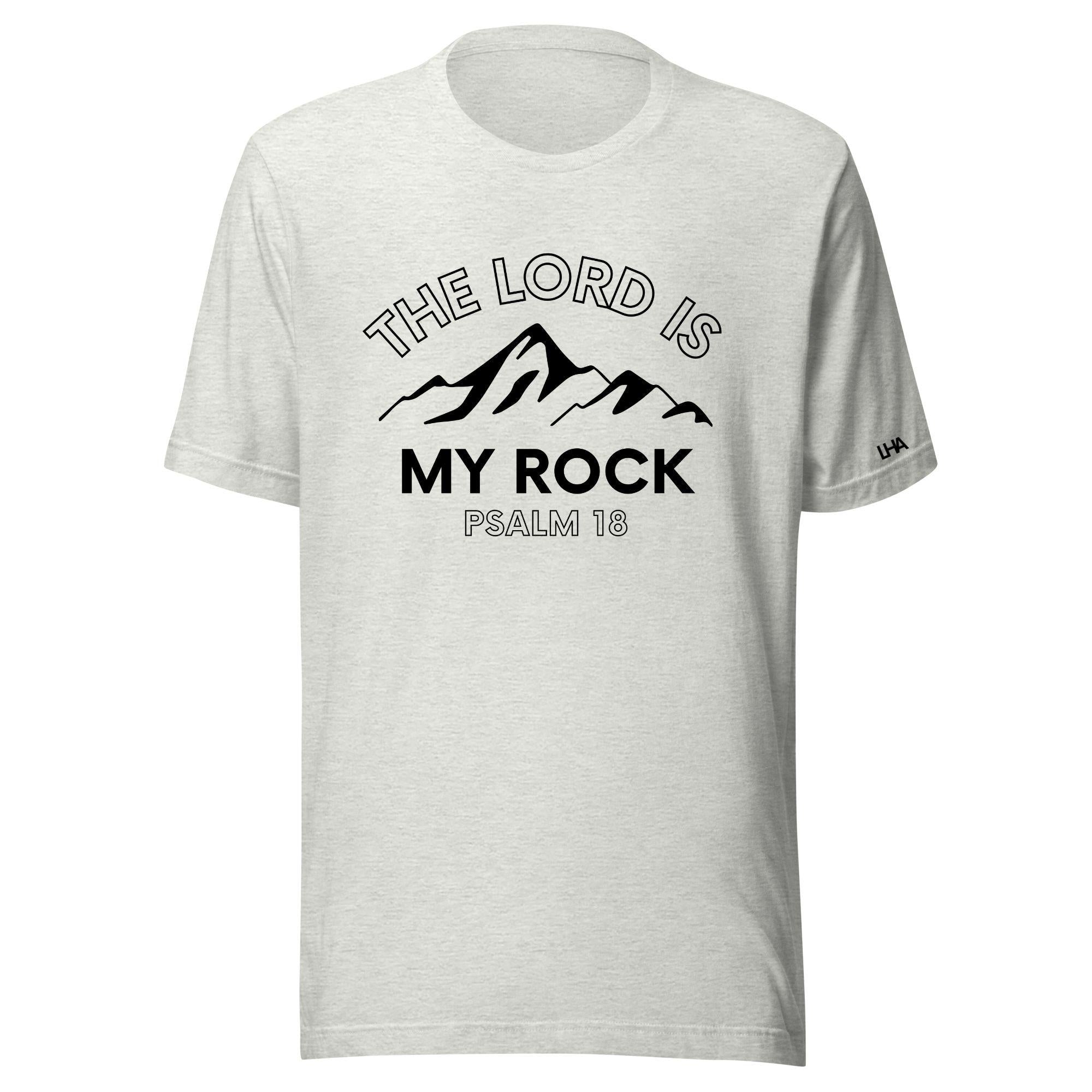 The Lord is My Rock - T-Shirt - Solid Color - Christian Shirt - Bible Verse T-Shirt Gift - Unisex Gift - Gift for Him - Gift for Her