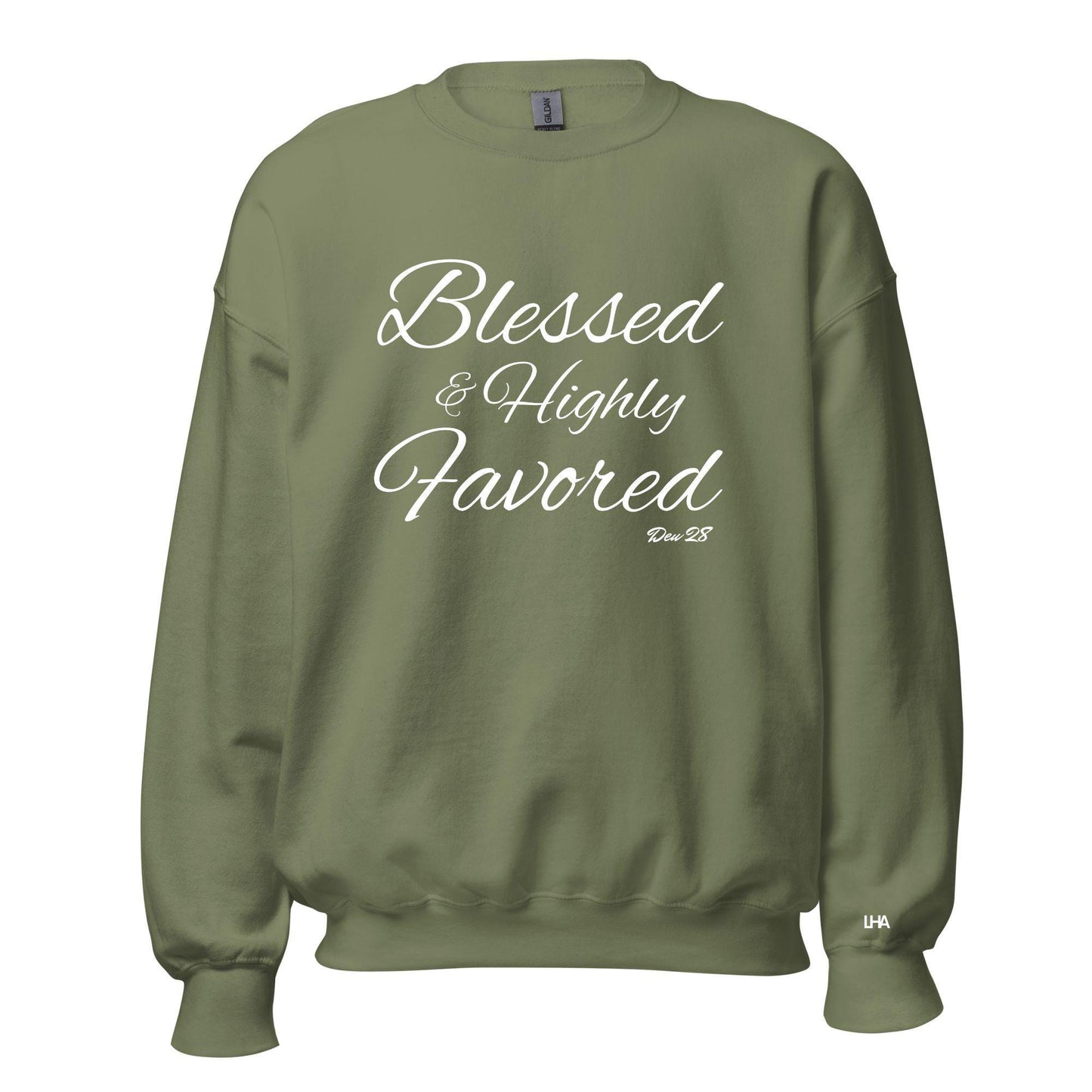 Sweatshirt - Blessed AHF - Cursive Style