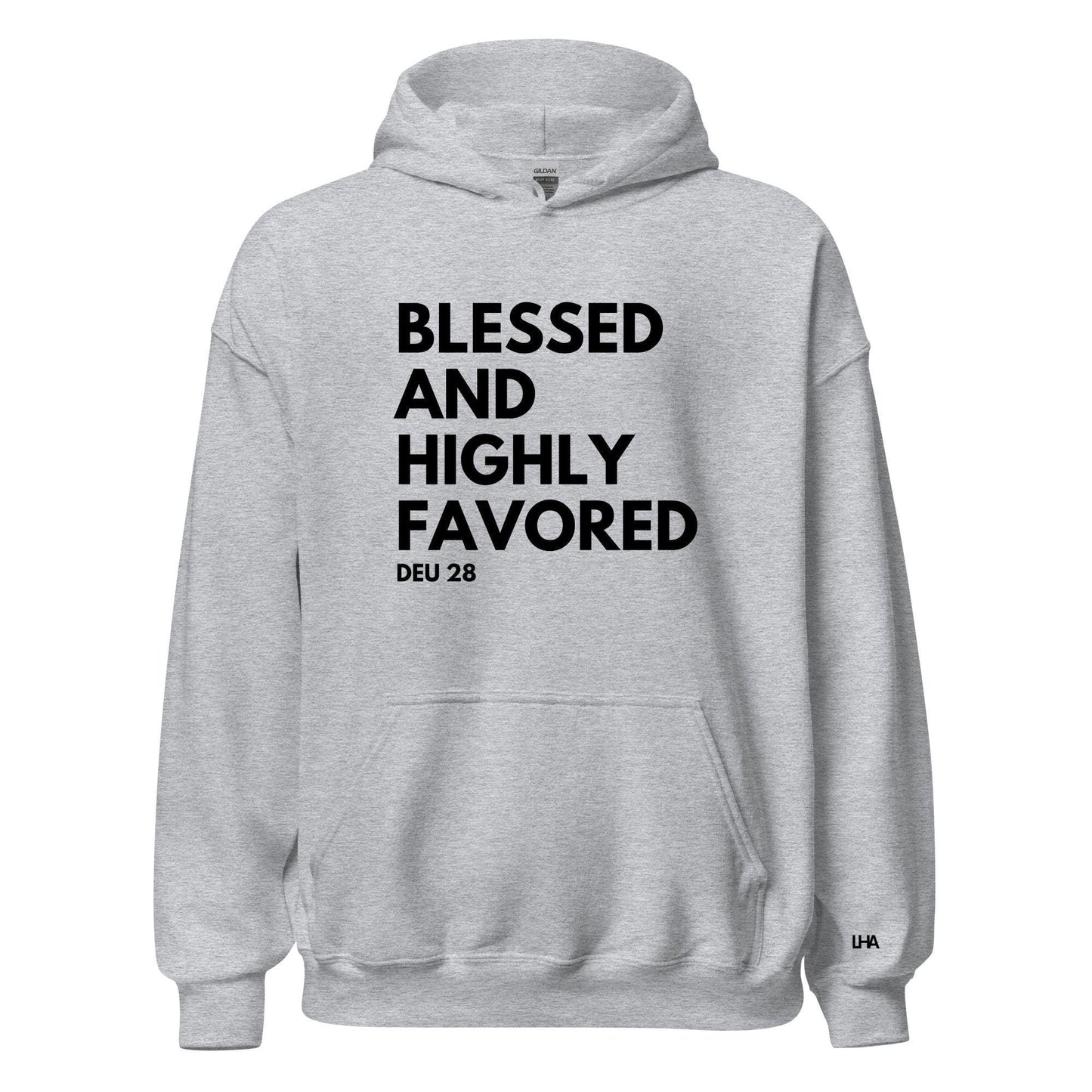 Hoodie - Blessed AHF - Text