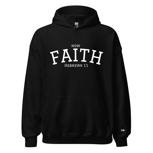Hoodie - Now Faith - Collegiate