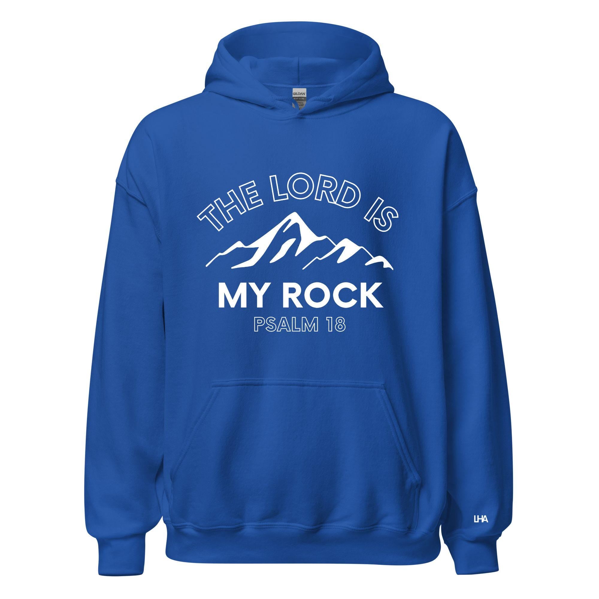 The Lord is my Rock - Solid Style, Hoodie, Christian Shirt, Bible Verse Shirt, Gift for Mom, Gift for Dad, Gift for Her, Gift for Him