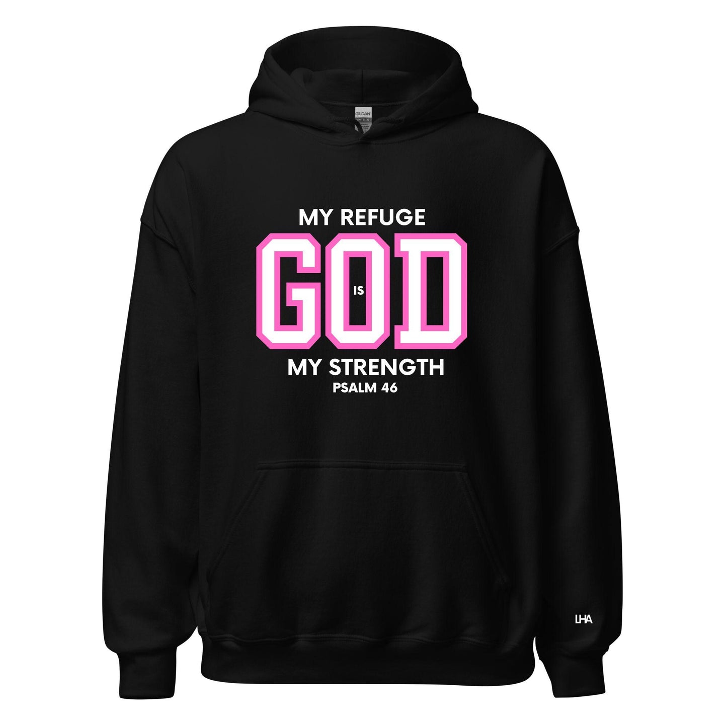 Hoodie - God is My Refuge