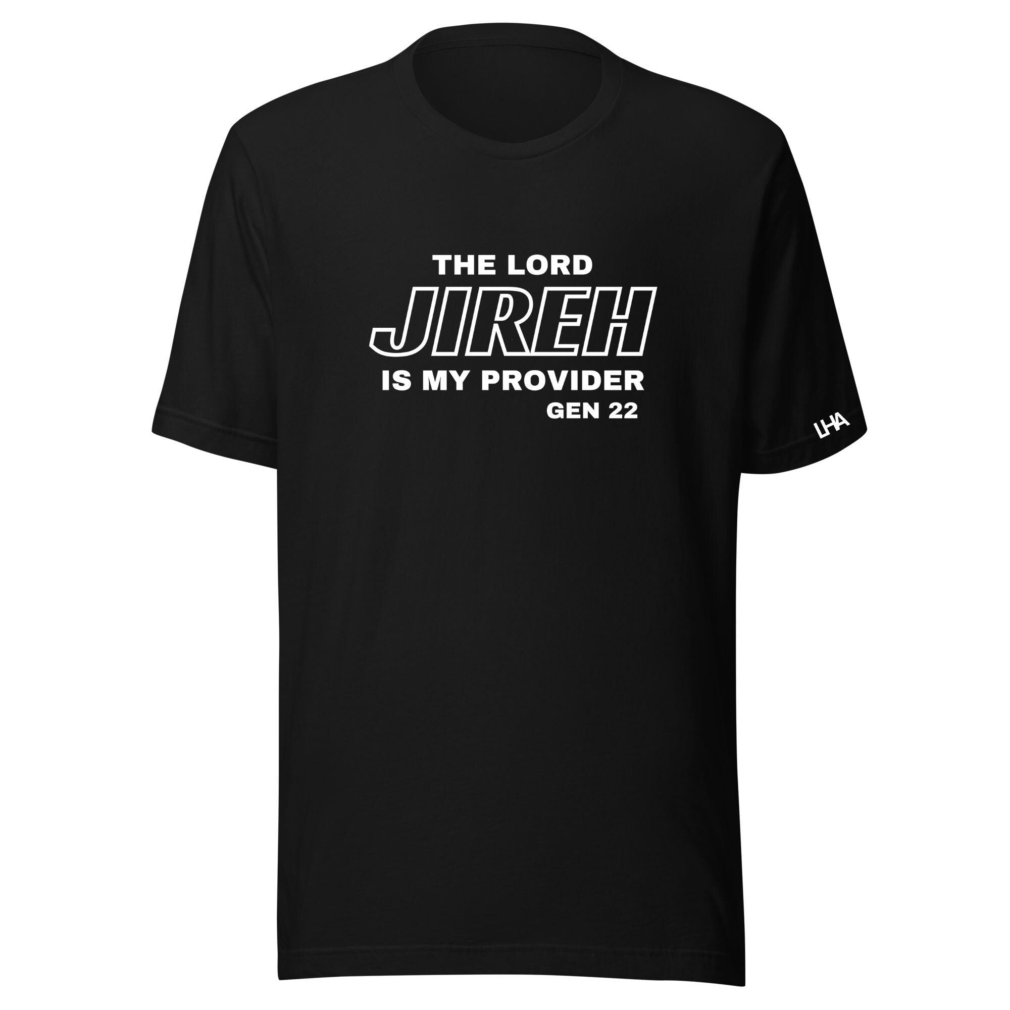 Jireh - T-Shirt - Solid Color - Christian Shirt - Bible Verse T-Shirt Gift - Unisex Gift- Gift for Him - Gift for Her