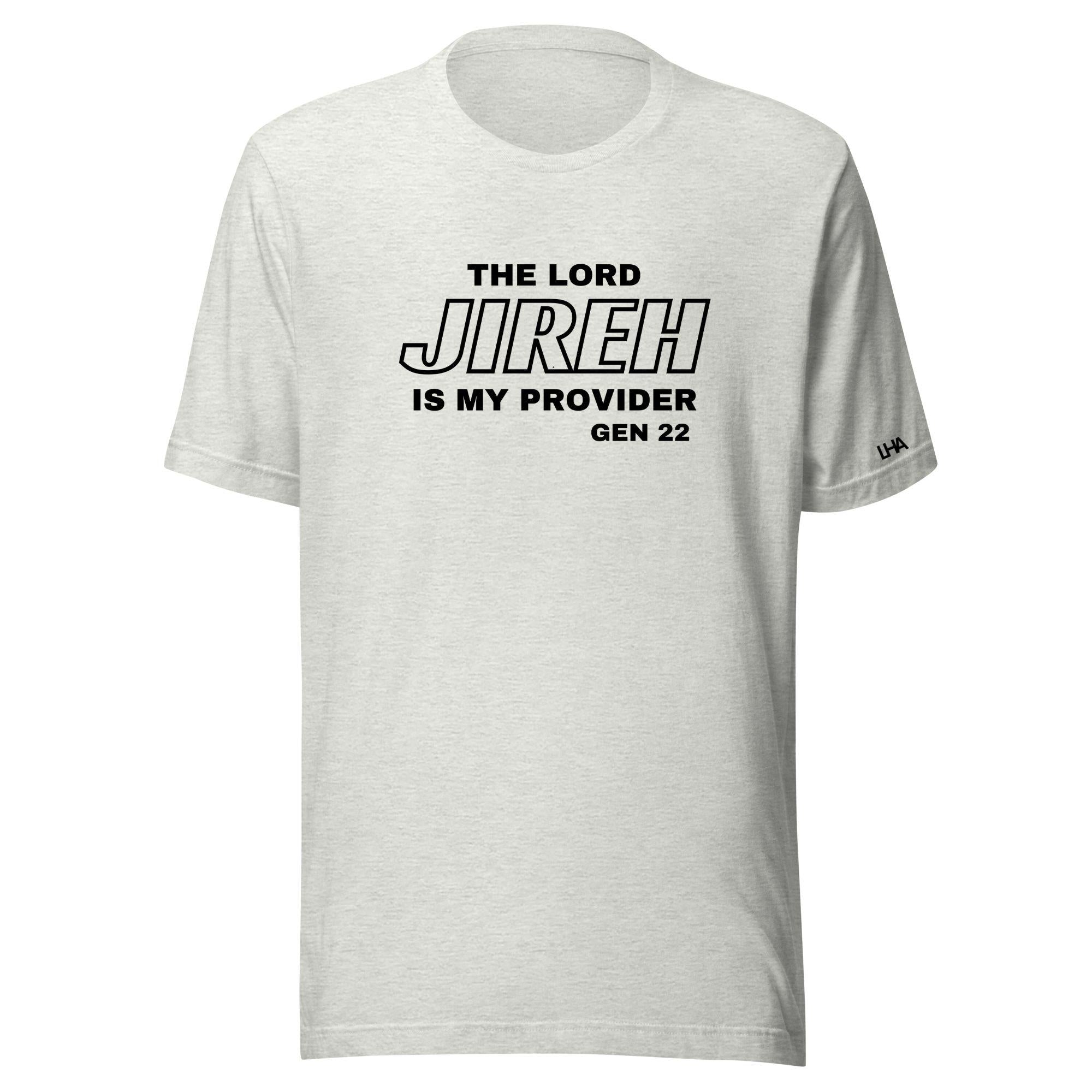 Jireh - T-Shirt - Solid Color - Christian Shirt - Bible Verse T-Shirt Gift - Unisex Gift- Gift for Him - Gift for Her