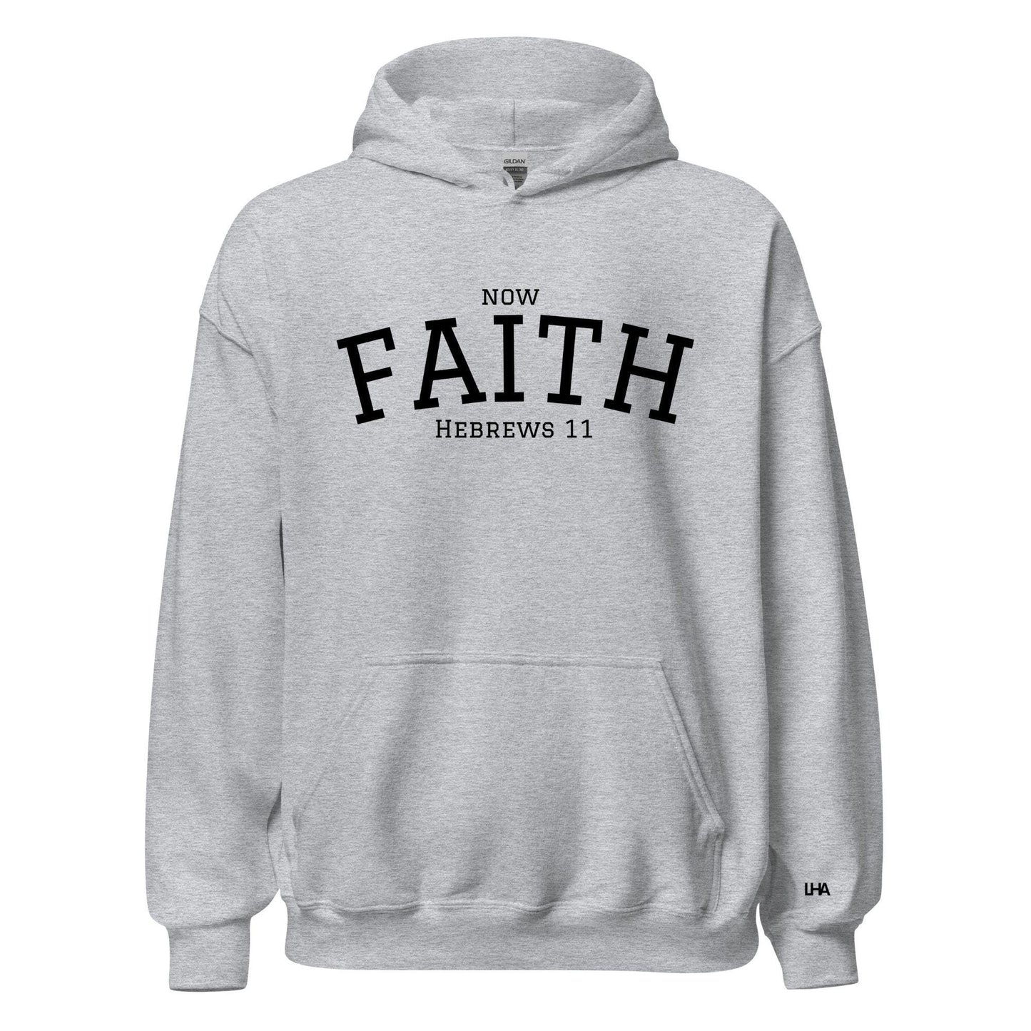Hoodie - Now Faith - Collegiate