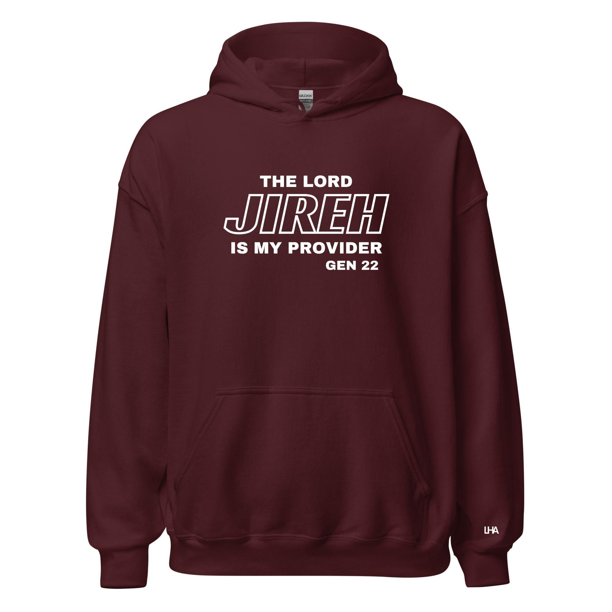 Jireh - The Lord is my Provider - Hoodie, Christian Shirt, Bible Verse Shirt, Gift for Mom, Gift for Dad, Gift for Her, Gift for Him