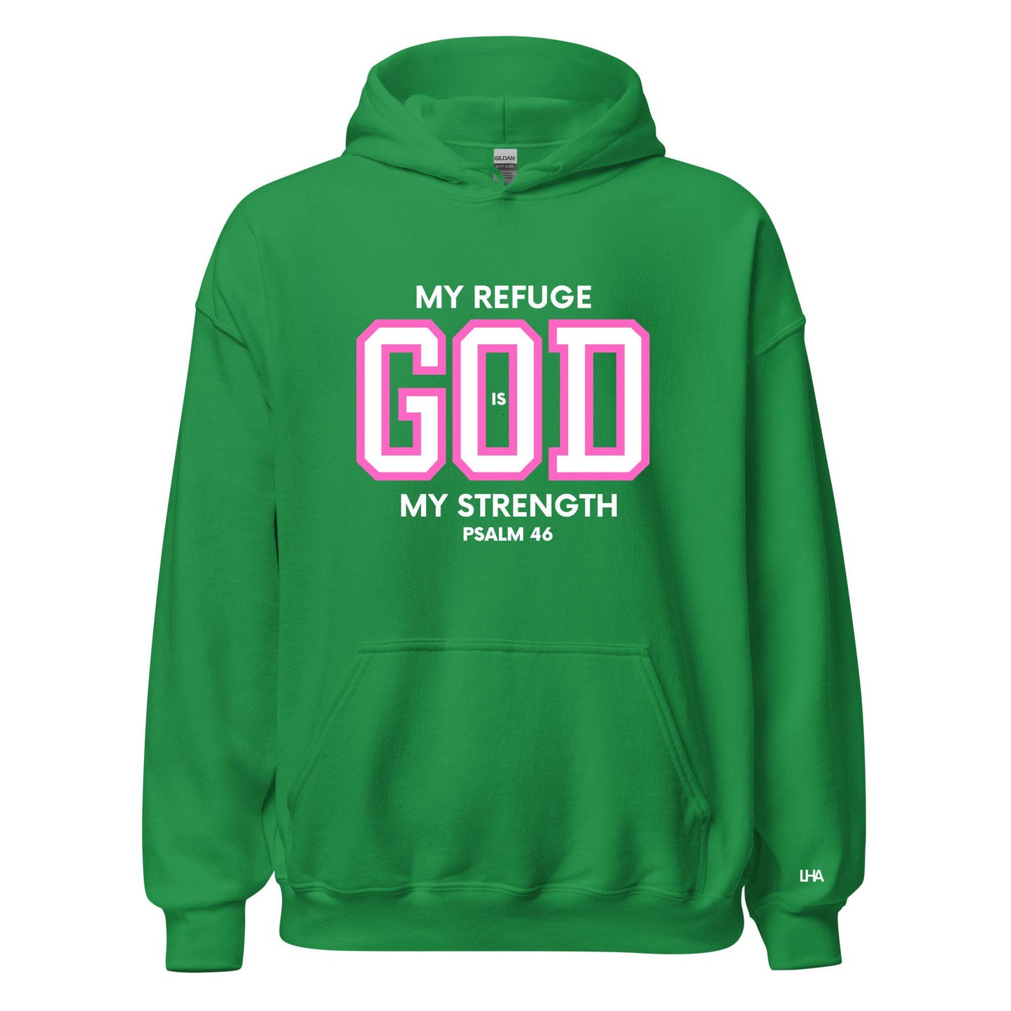Hoodie - God is My Refuge