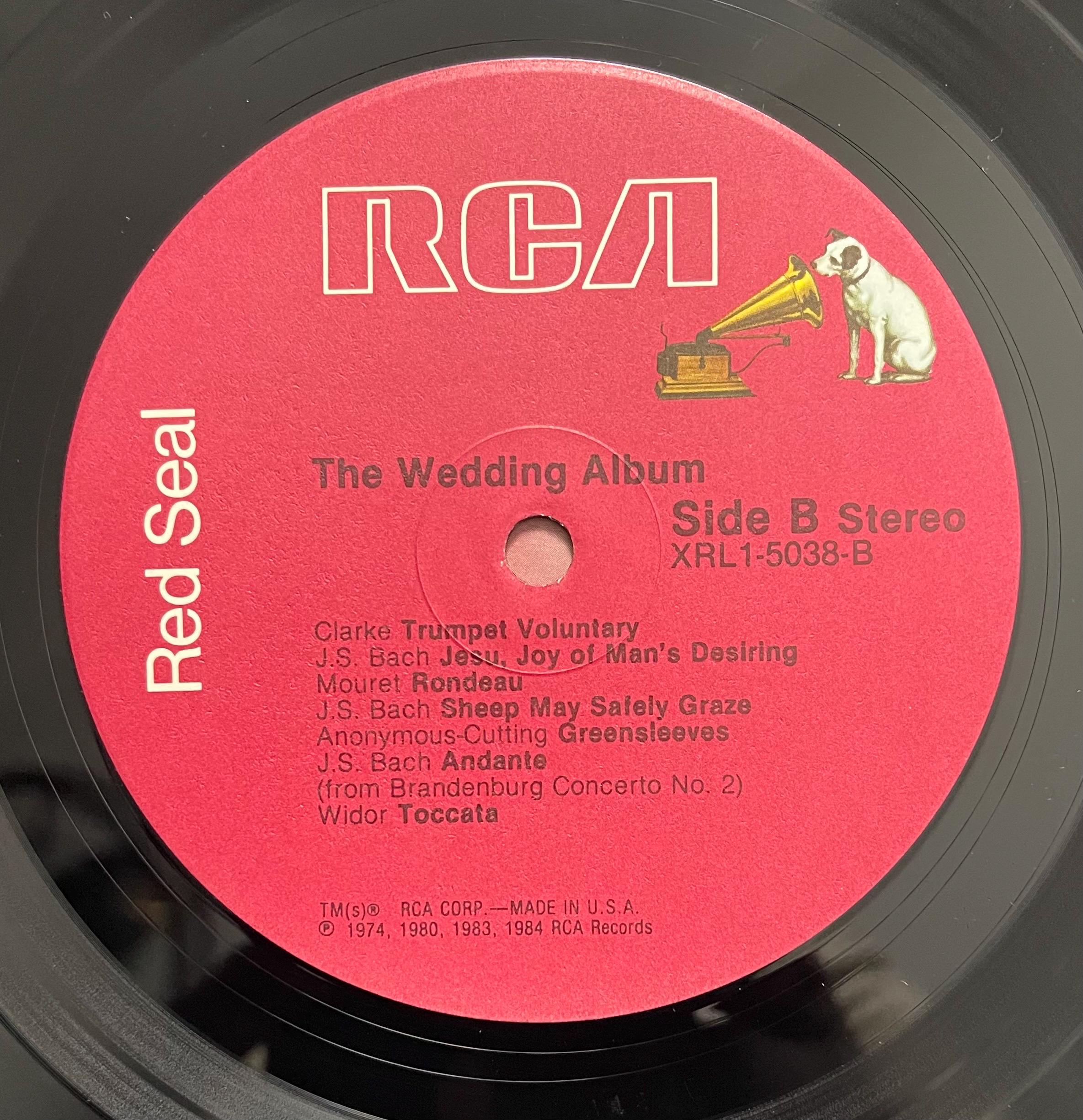 Vintage Vinyl - Various - The Wedding Album - Classical/Folk/Pop - RCA Records - 1984 - (XRL 1-5038) VG+