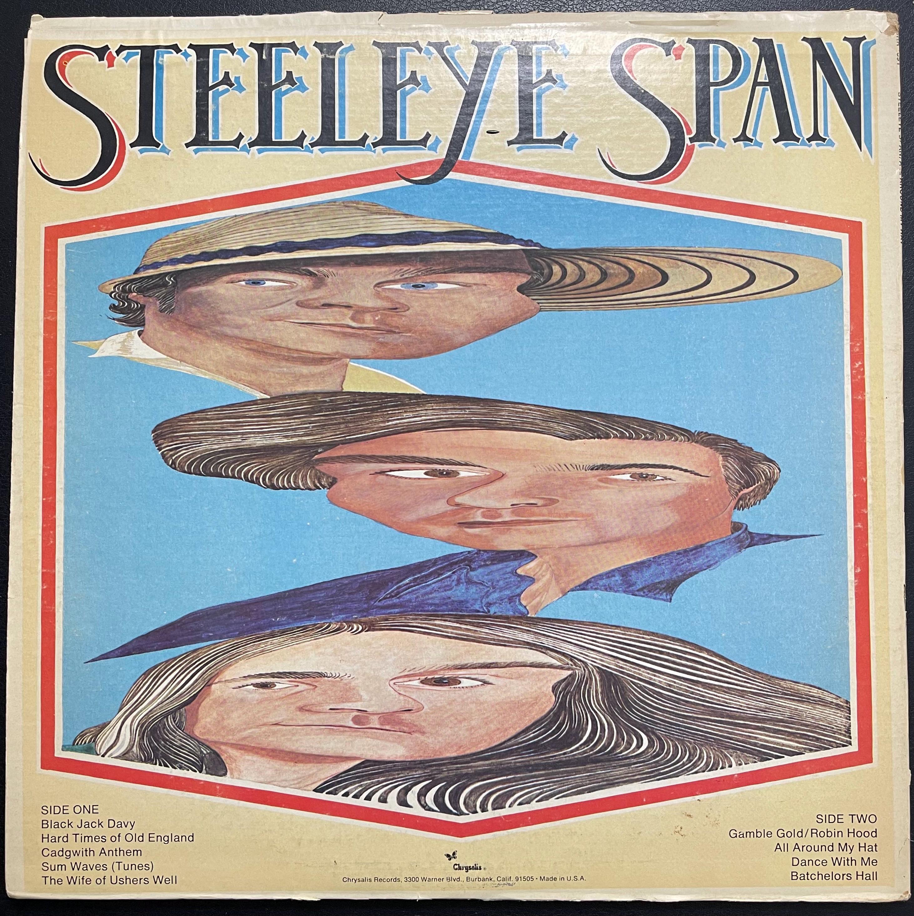 Vintage Vinyl - Steeleye Span - All Around My Hat - Rock/Folk/Pop - Chrysalis Records - 1975 - (6307 564) VG+