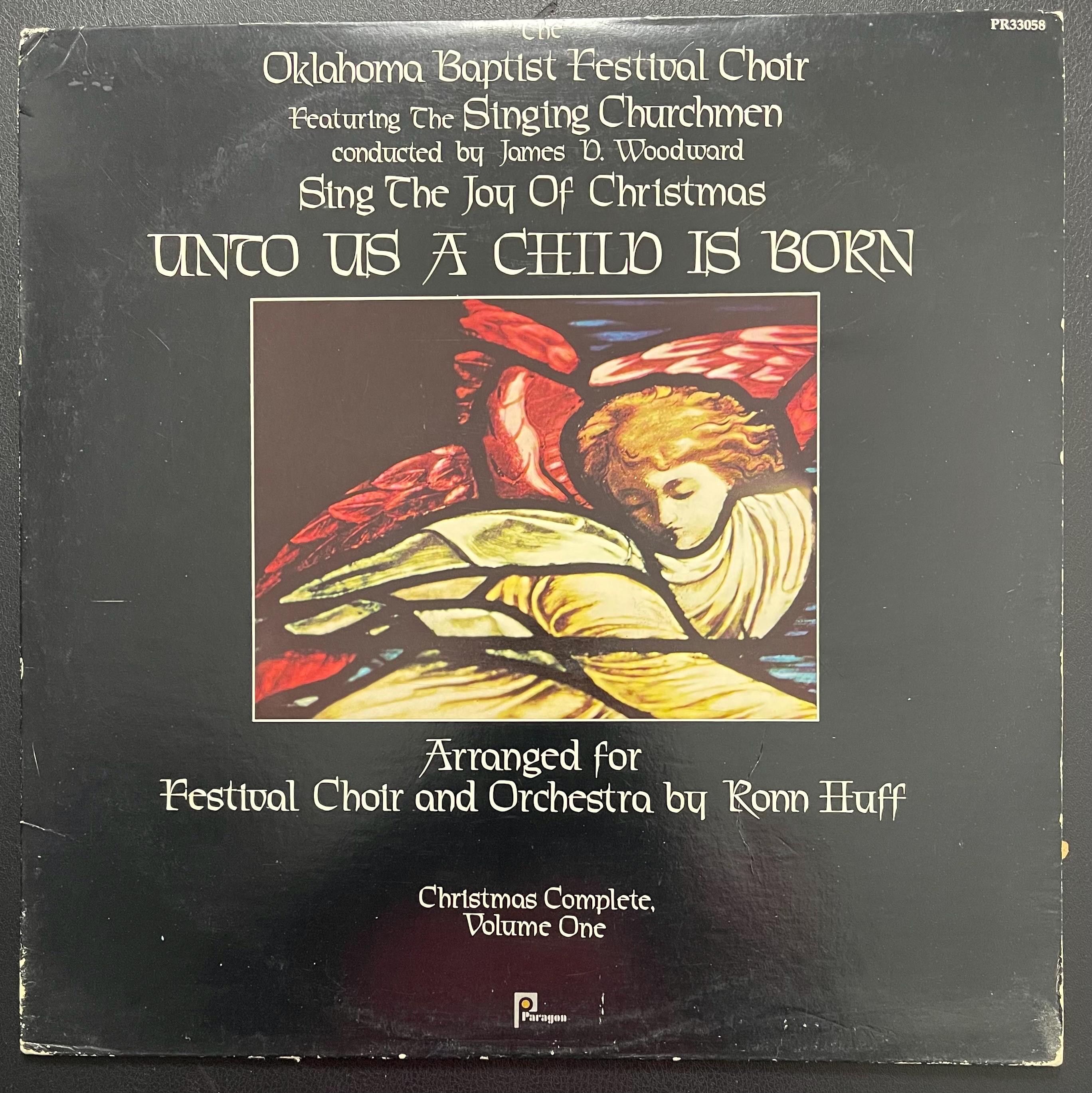 Vintage Vinyl -  The Oklahoma Baptist Festival Choir - featuring The Singing Churchmen - Holiday - Paragon Records - 1978 - (PR33058) VG+