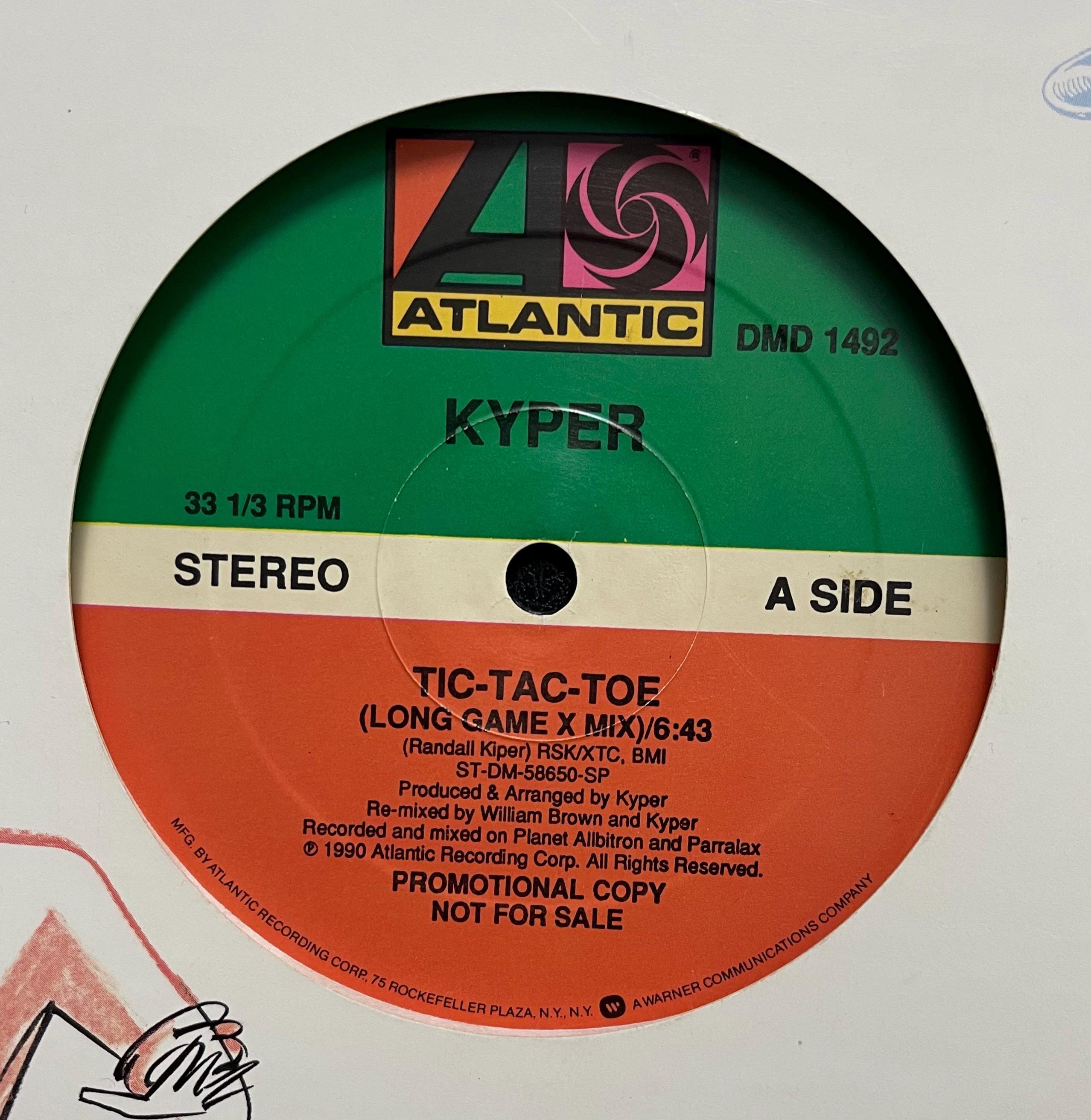 Vintage Vinyl – Kyper - Tic Tac Toe - Atlantic Records – 1990 - Electro-Funk / Electronic/ Bass Music - 12" Vinyl - VG+
