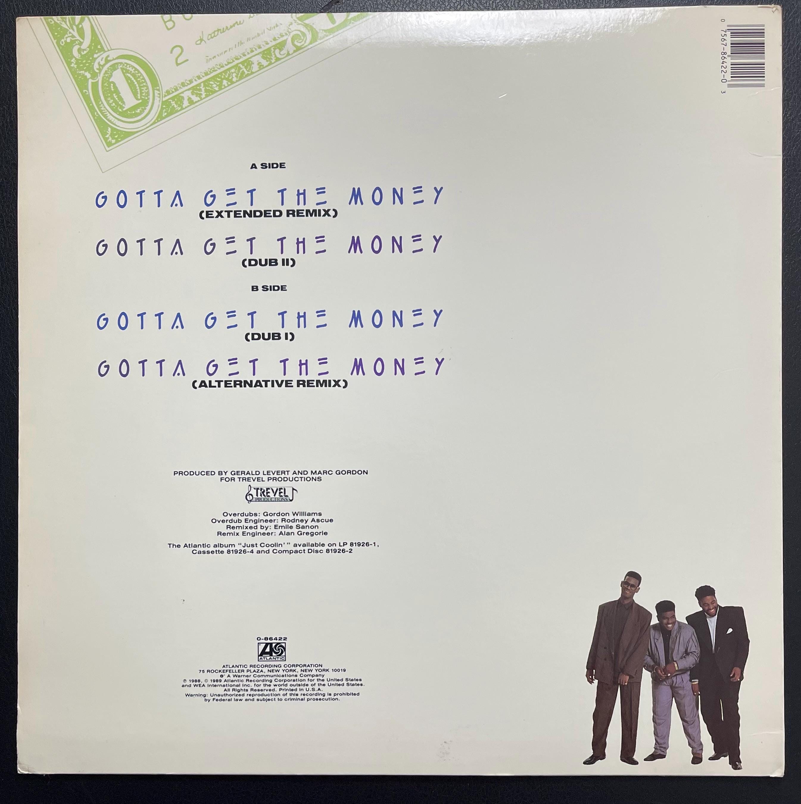 Vintage Vinyl – Levert - Gotta Get The Money - Atlantic Records – 1989 - RNB Swing/ Funk /Soul New Jack - 12" Vinyl - VG+
