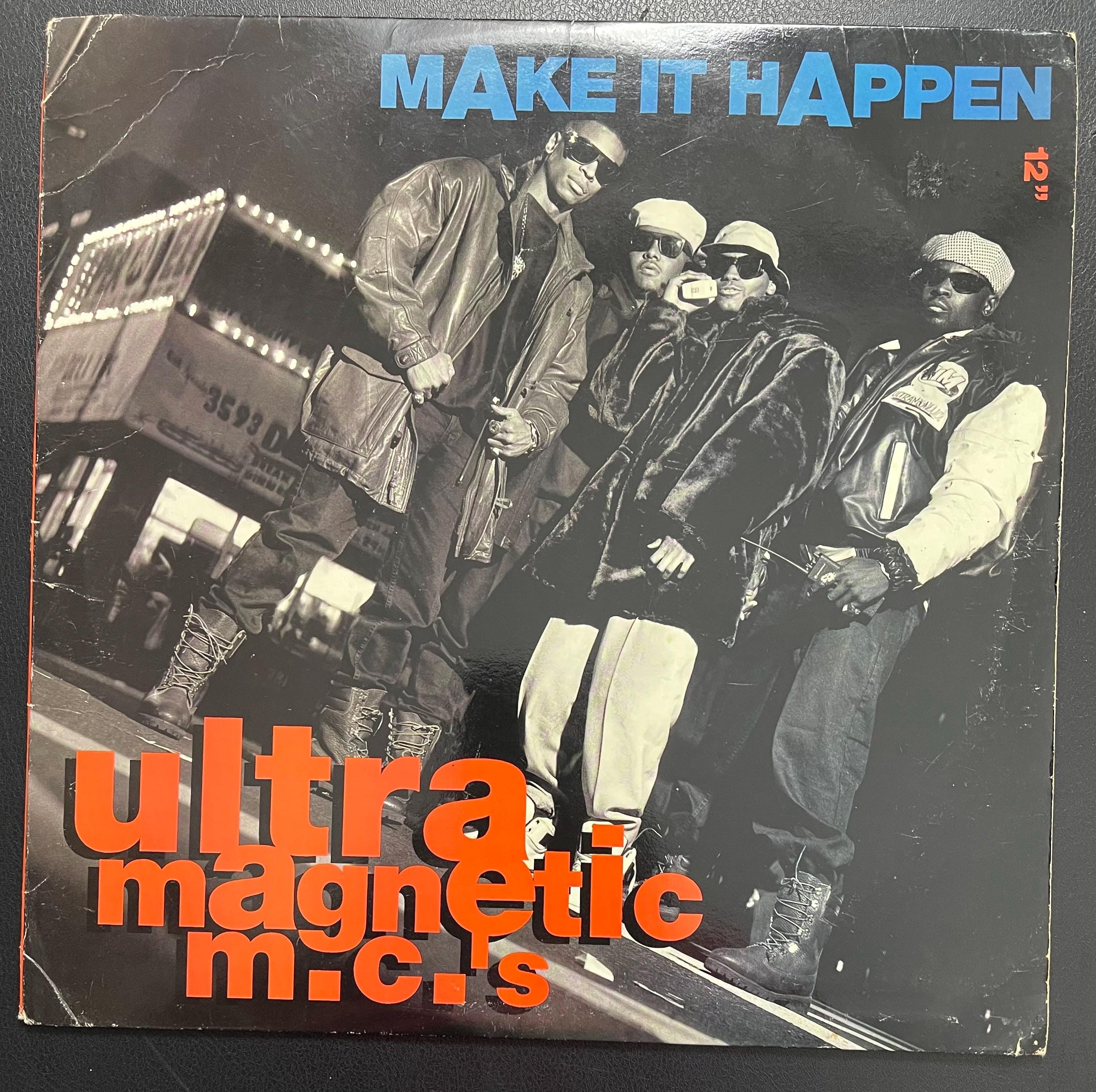Vintage Vinyl – Ultramagnetic MCs - Make It Happen - Mercury Records – 1991 - Hip Hop/ Electronic - 12" Vinyl - (PRO 969 1) VG+
