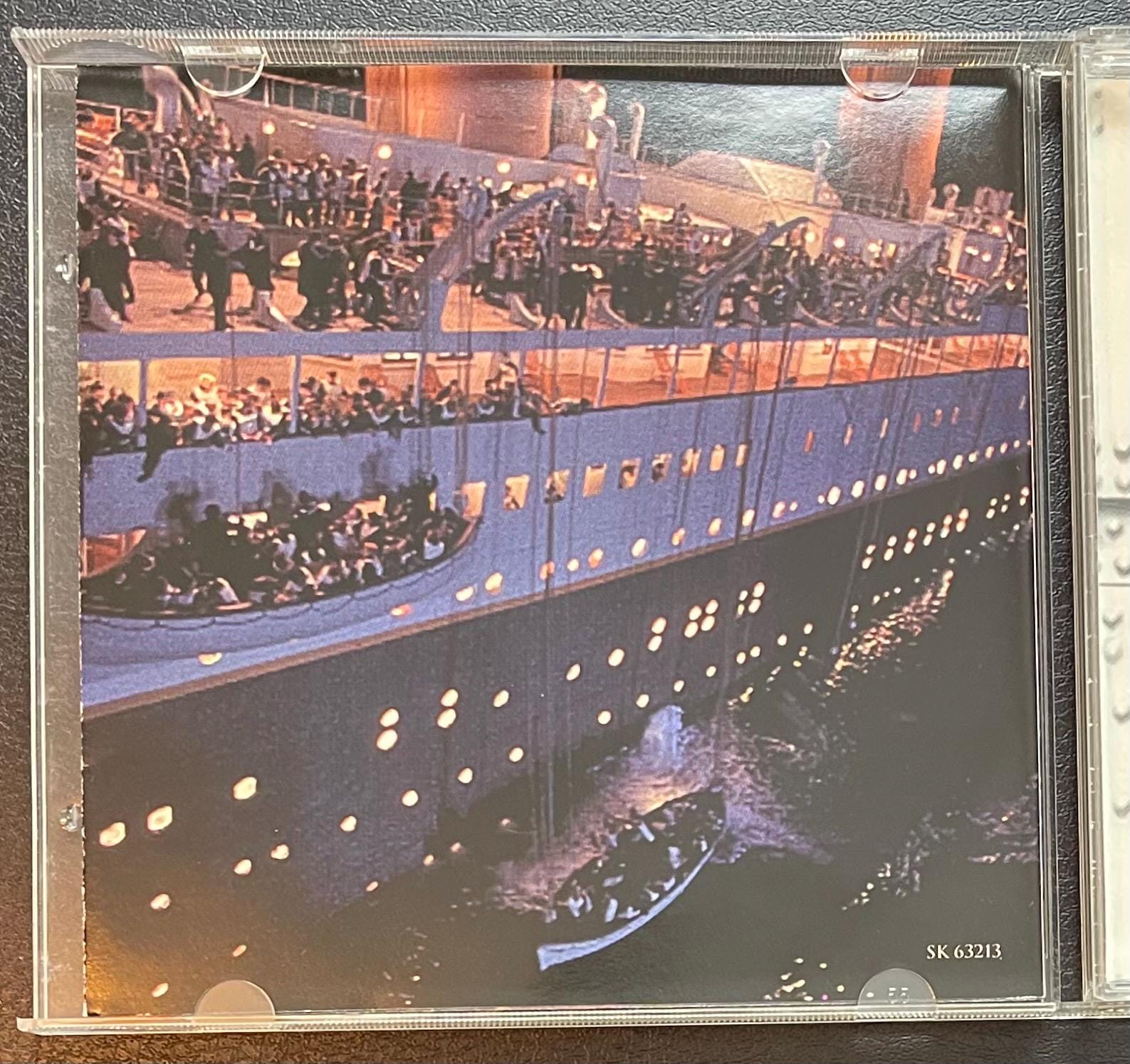 Vintage CD - James Horner - Titanic (Music From The Motion Picture) - 1997 - Pop/Stage & Screen - Sony Records - SK 63213 - VG+