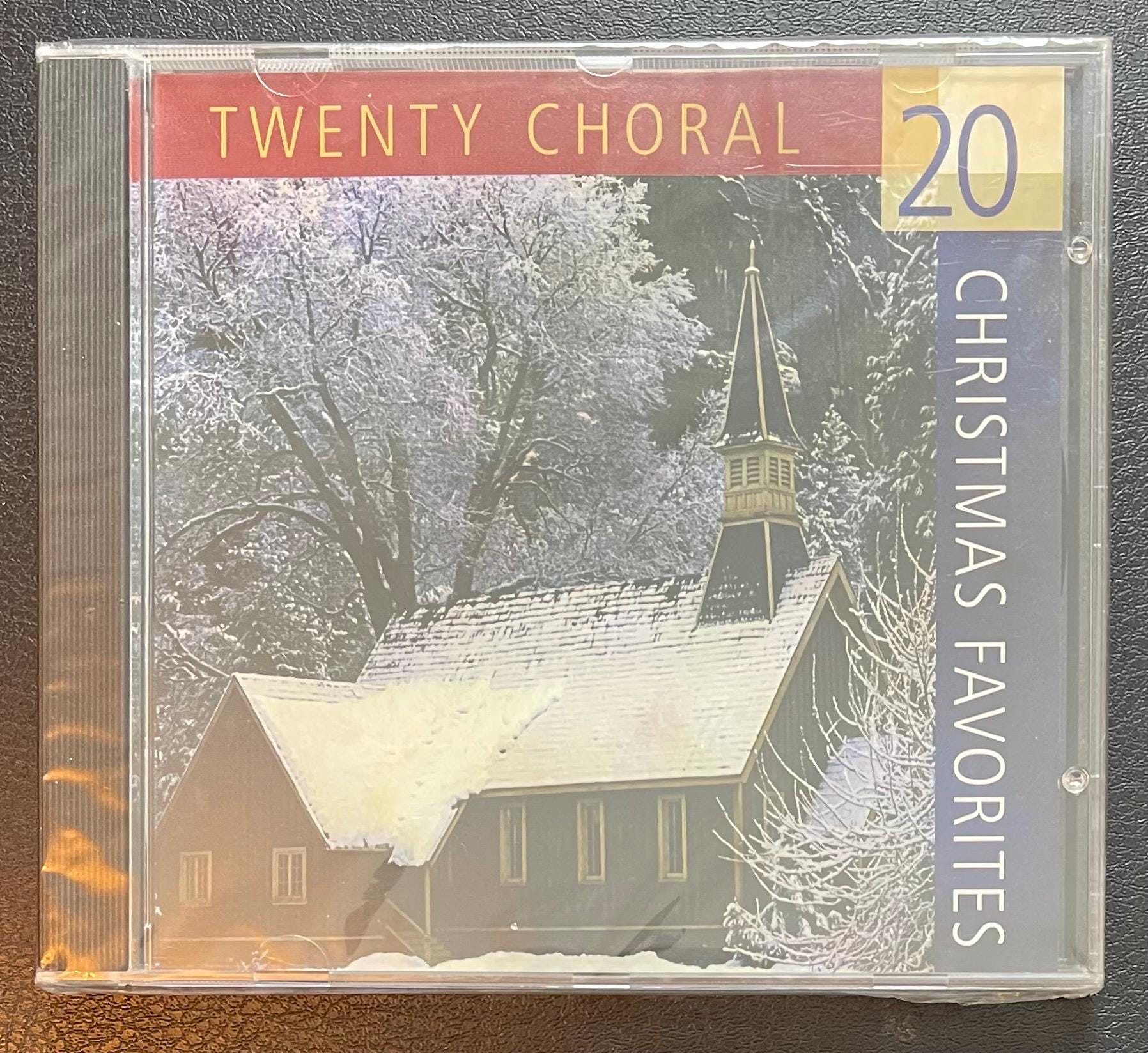 Vintage CD - Various - Twenty Choral Christmas Favorites - 2004 - Holiday/Christmas Music - Classic Fox Records - SEALED - New - VG+
