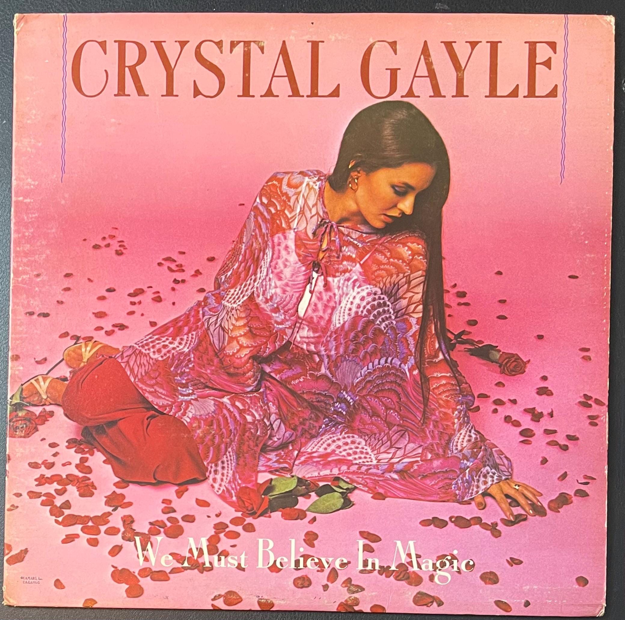 Vintage Vinyl - Crystal Gayle - We Must Believe In Magic - Pop Rock/Soft Rock/ Country - United Artists Records - 1977 - VG+