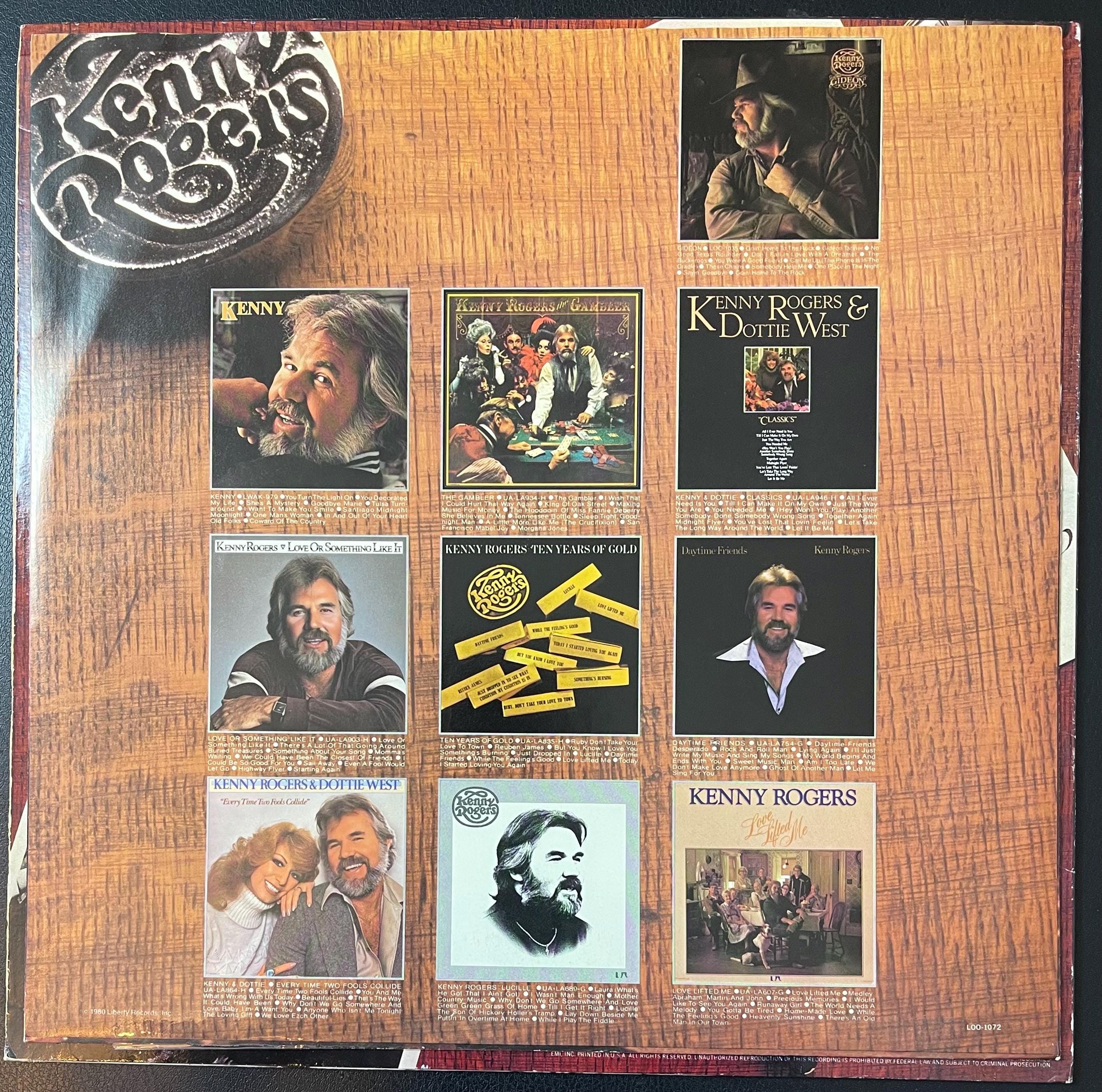 Vintage Vinyl - Kenny Rogers - Kenny Rogers' Greatest Hits - Pop Rock/Soft Rock/Country - Liberty Records - 1980 - VG+