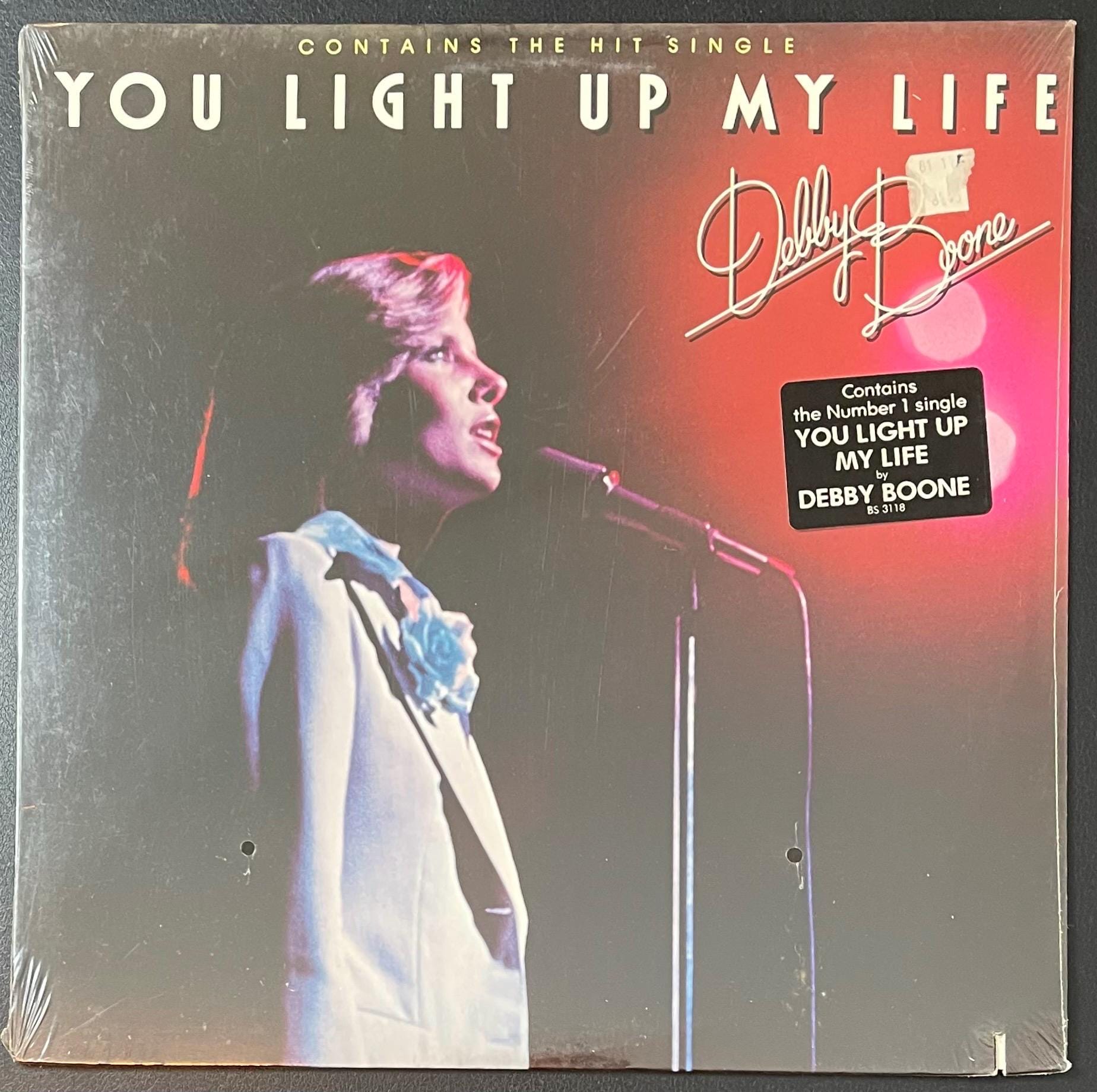 Vintage Vinyl - Debby Boone - You Light Up My Life - Pop Rock/Soft Rock - Warner Bros Records - 1977 - Original New Copy - SEALED - VG+